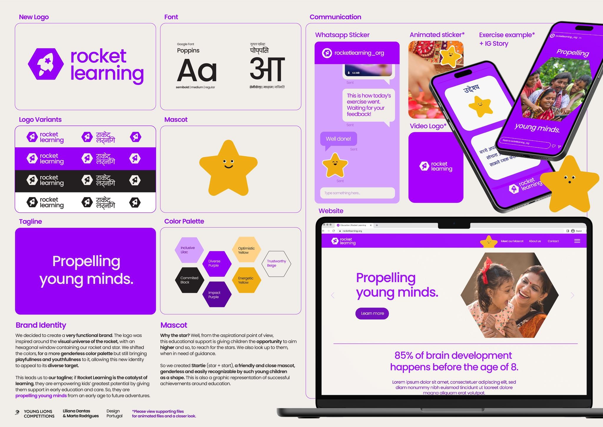 Rocket Learning - Brand Identity