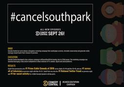 #CANCELSOUTHPARK