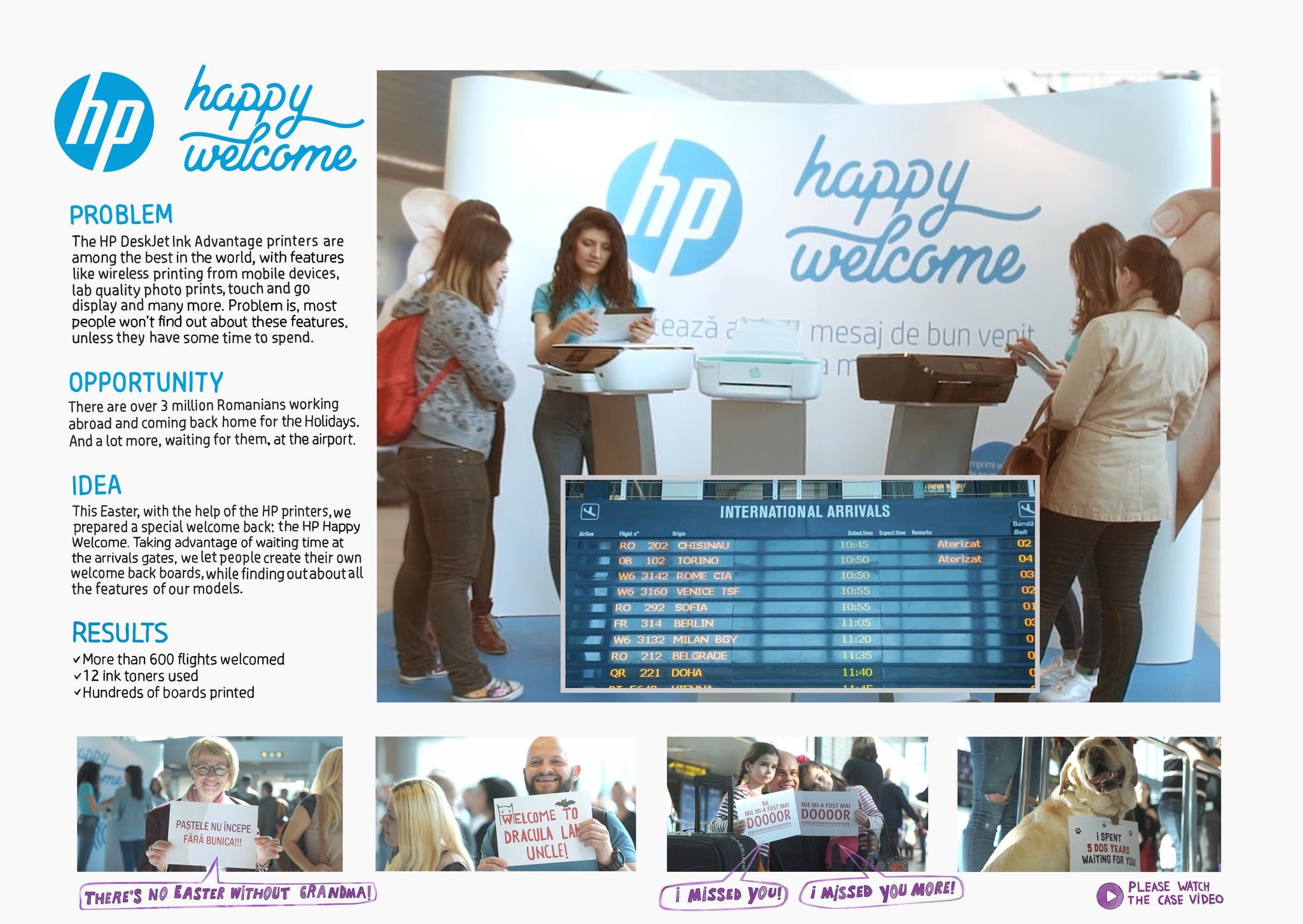 The HP Happy Welcome