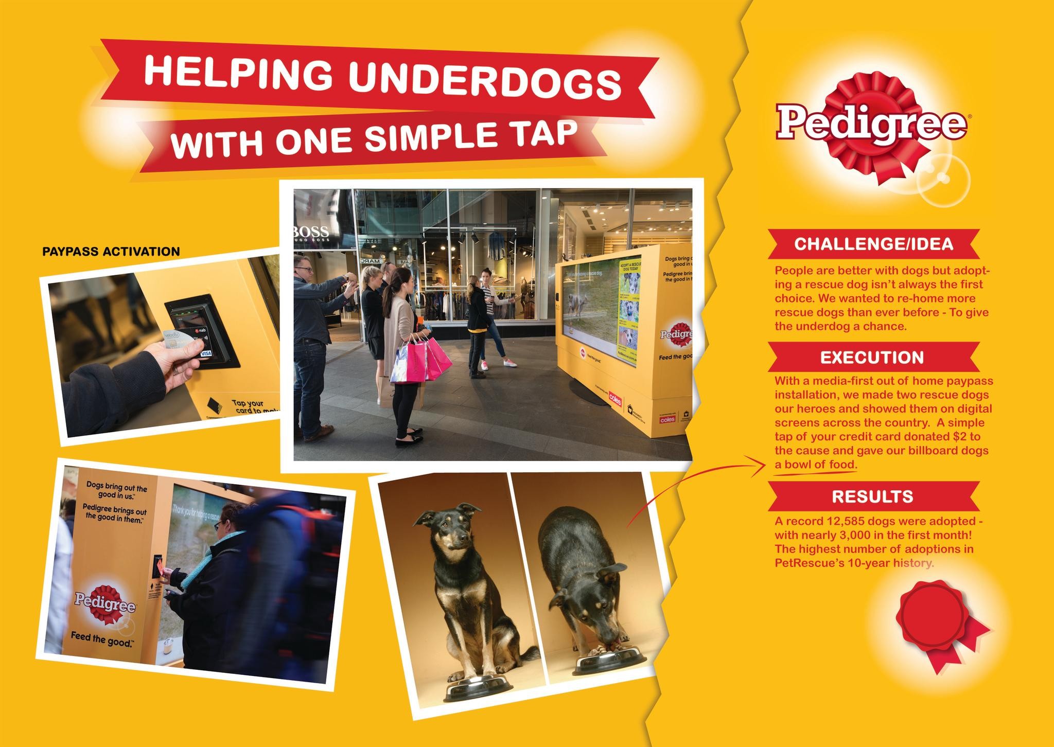 Pedigree feed outlet the good