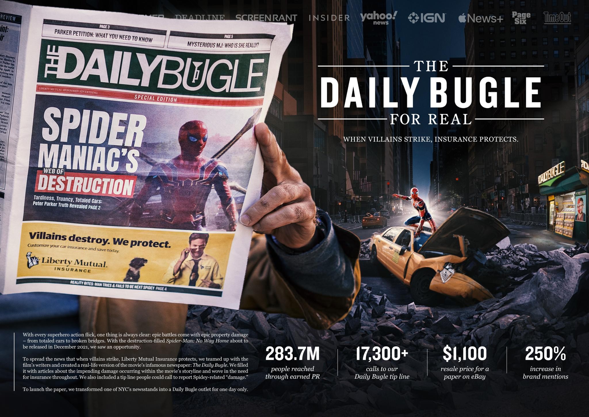 The Daily Bugle. For Real.
