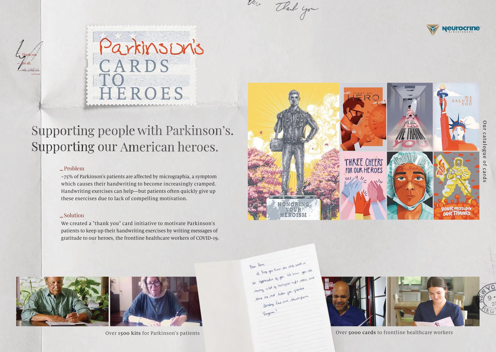 PARKINSON’S CARDS TO HEROES