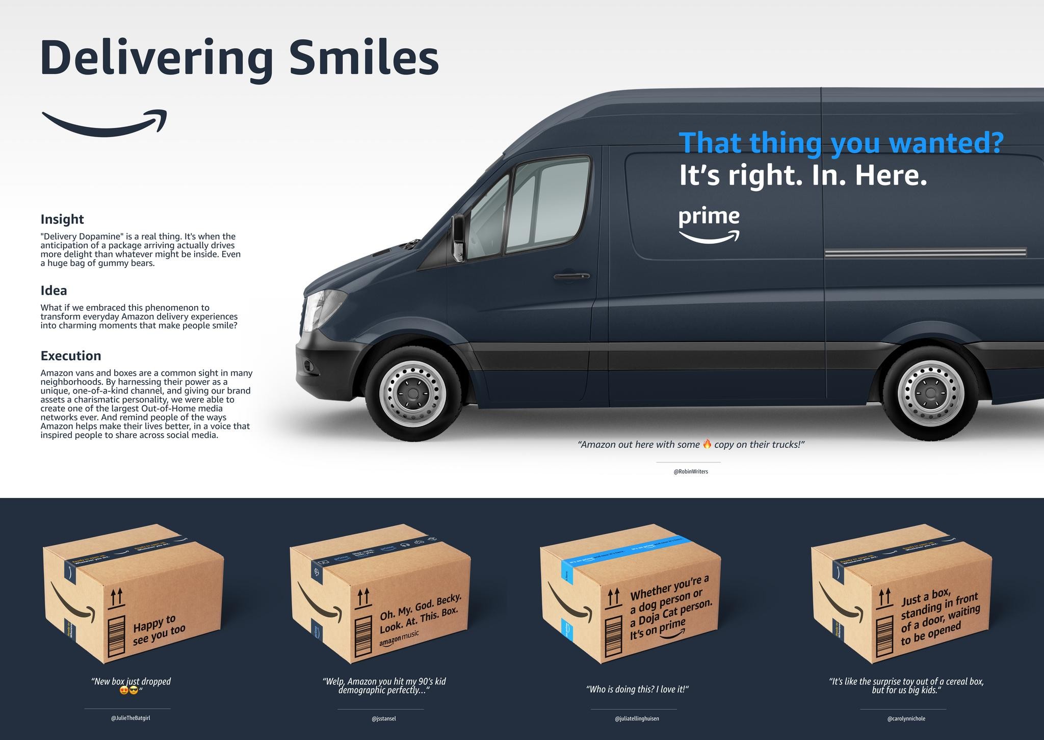 Delivering Smiles