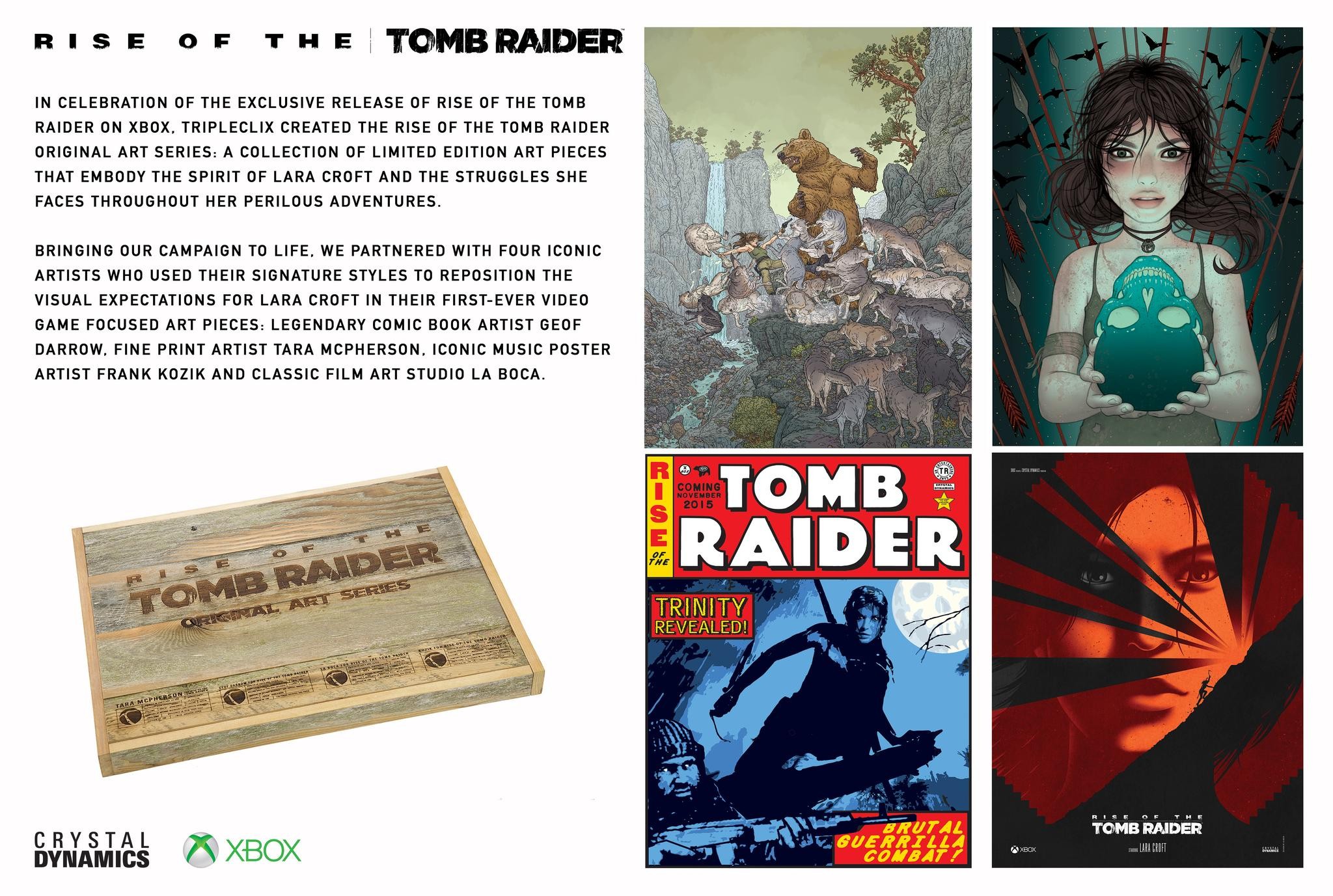Rise of the Tomb Raider Original Art Series