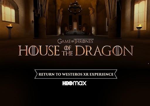 HBO MAX: HOUSE OF THE DRAGON THRONE ROOM VR