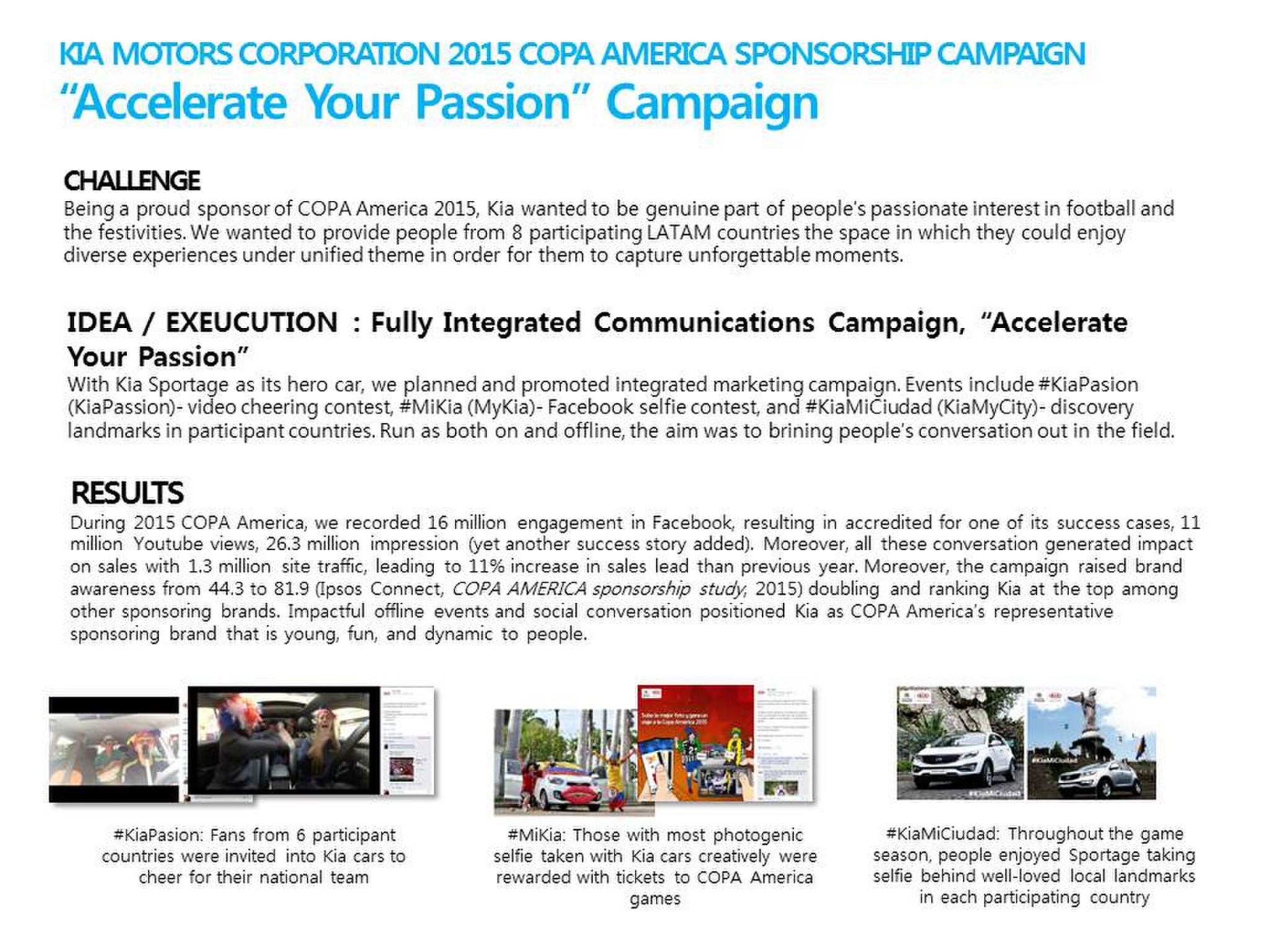 Kia Motors Copa America 2015 Campaign