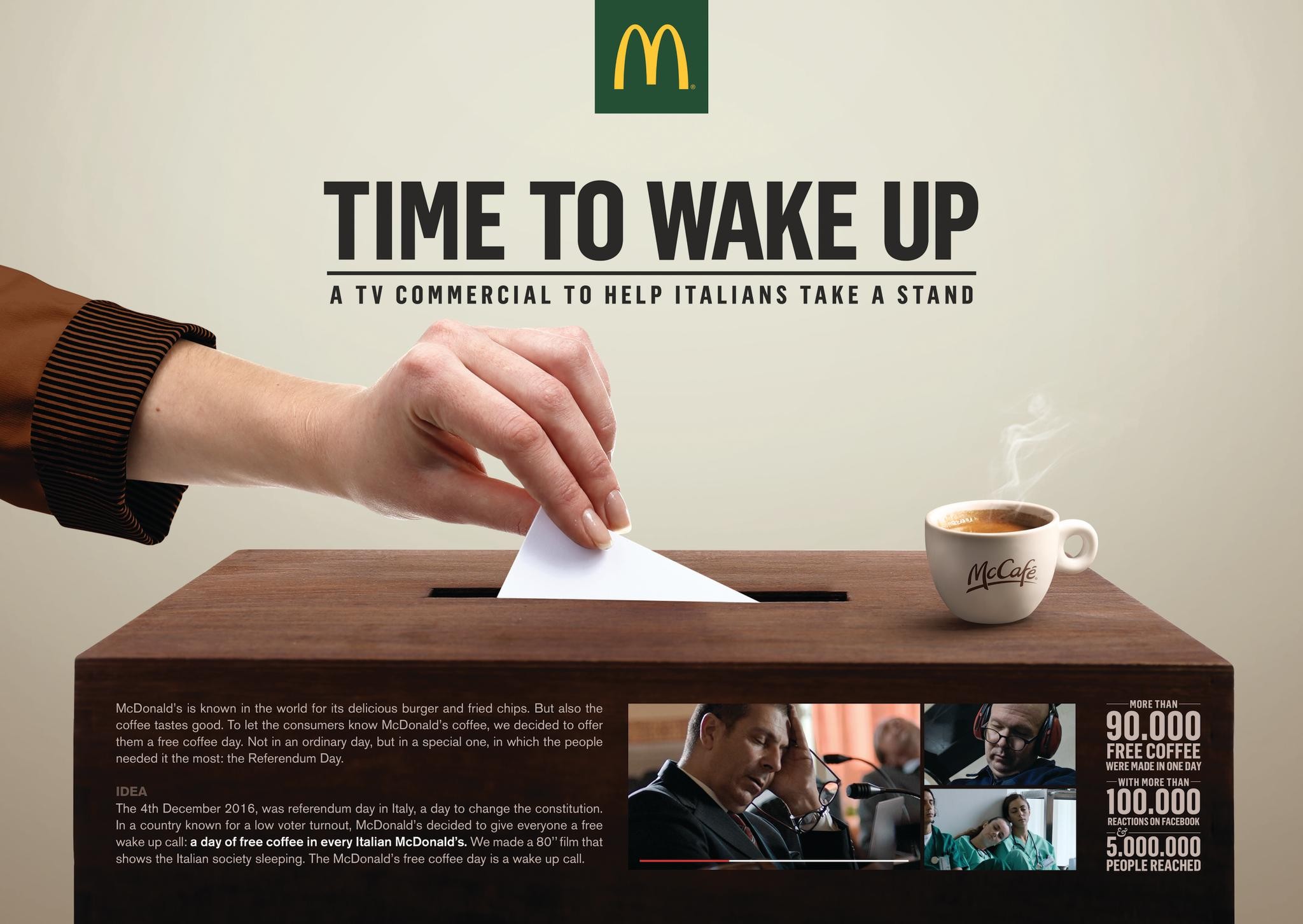 McDonald's - Time to wake up