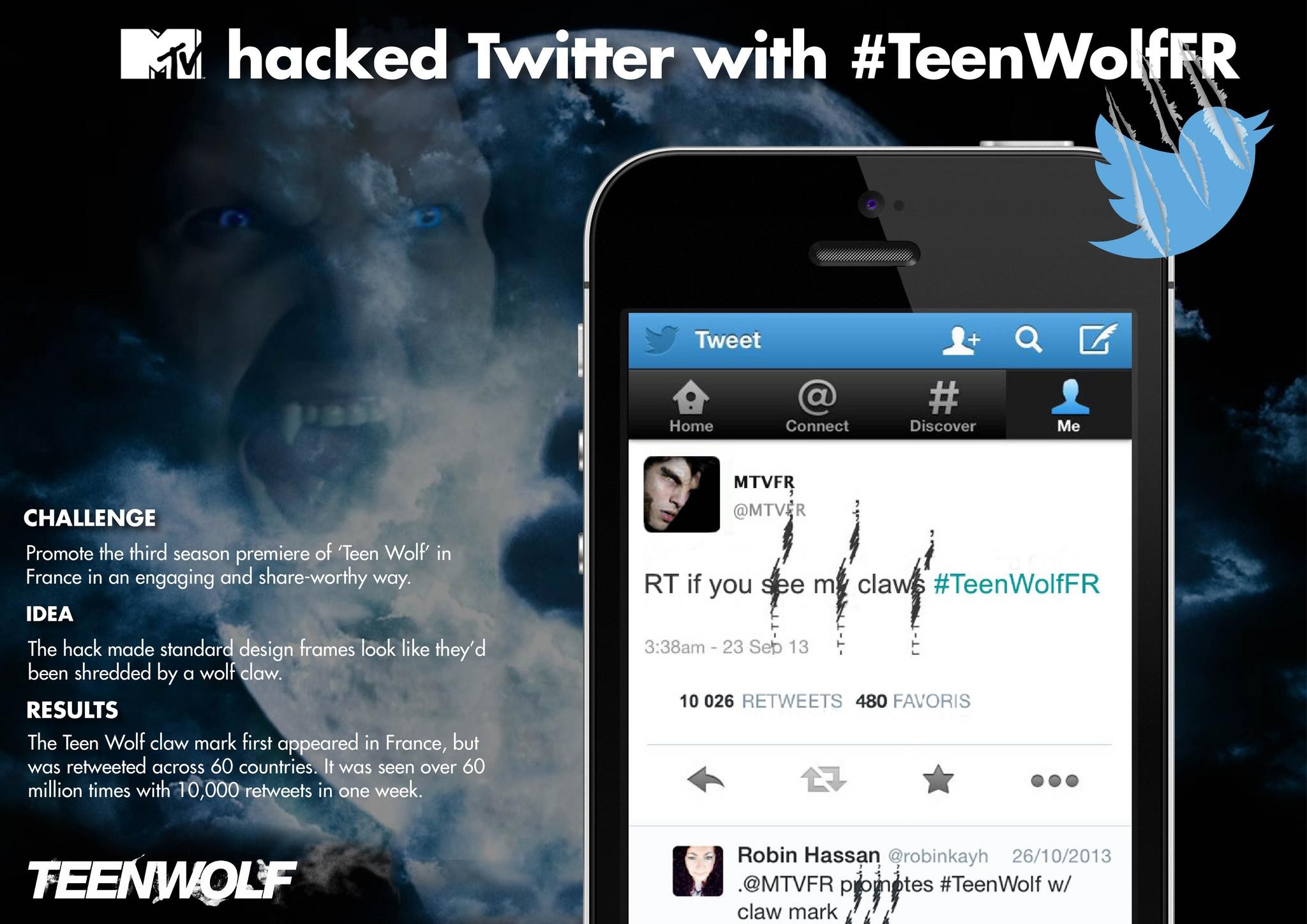 @MTVFR HACKED TWITTER WITH #TEENWOLFFR
