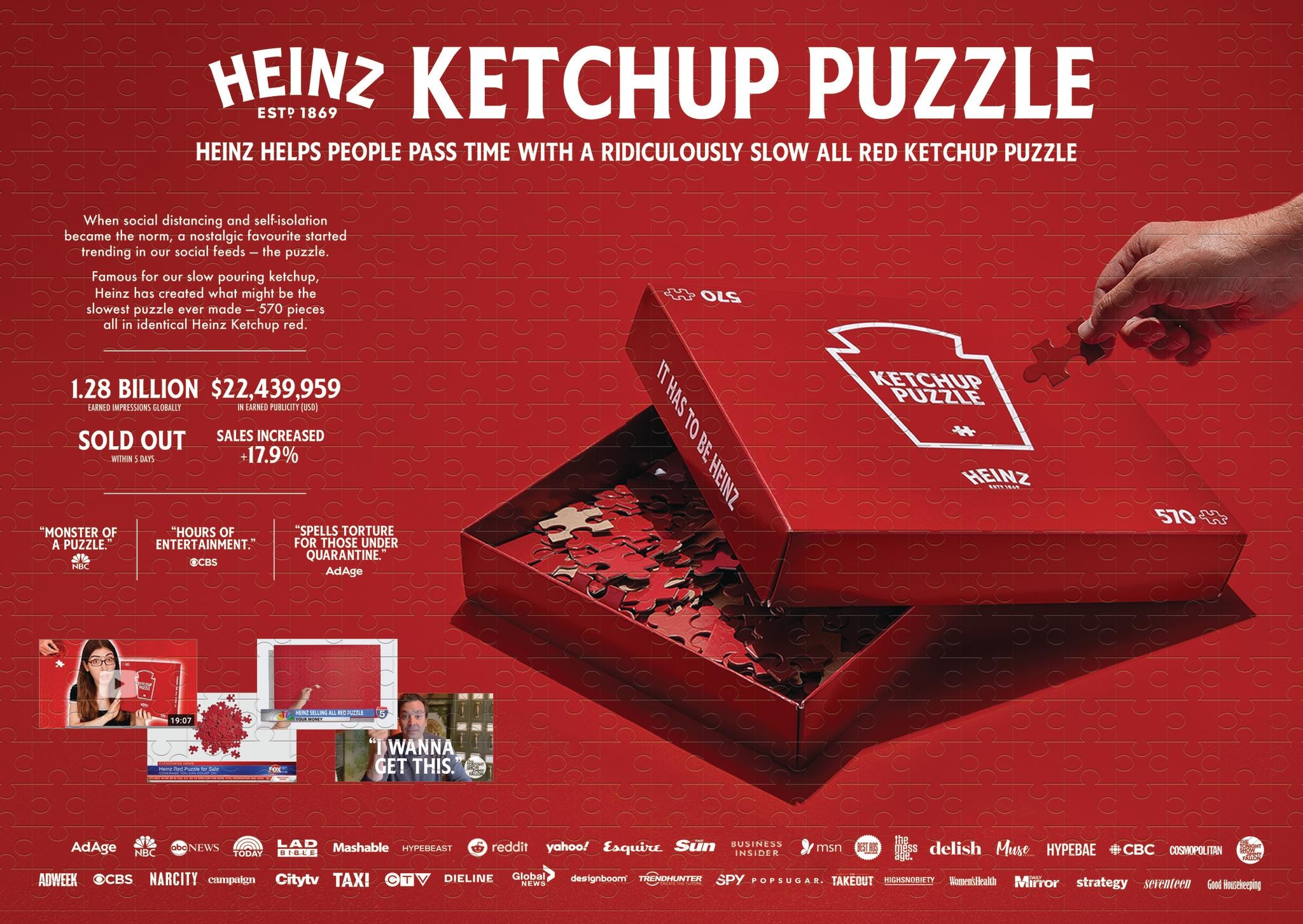 HEINZ KETCHUP PUZZLE