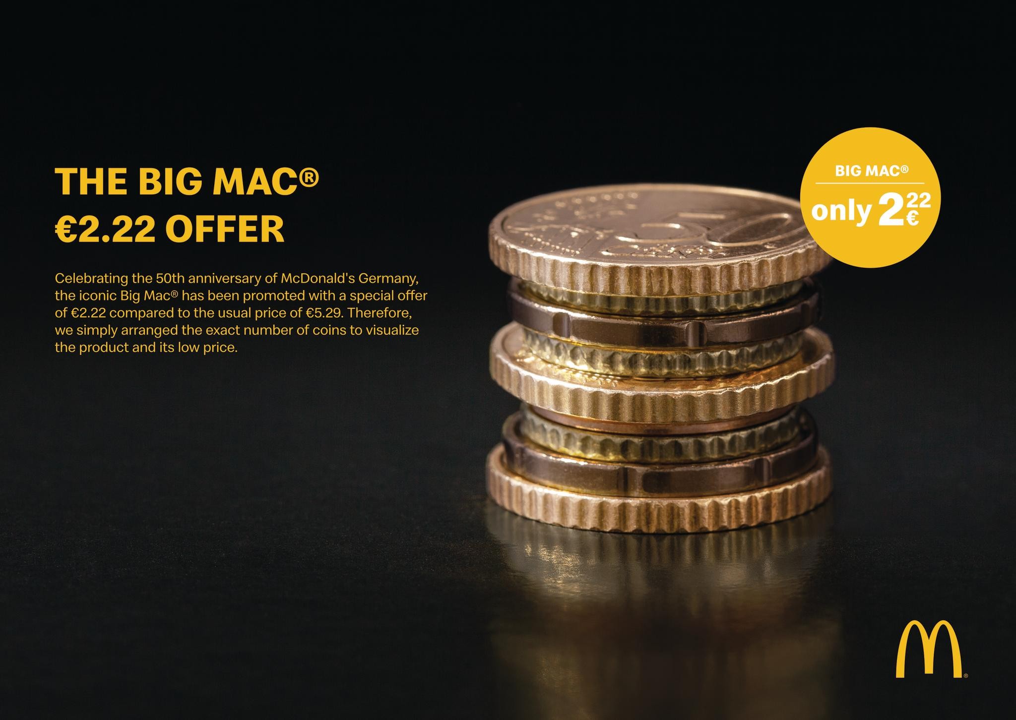 The Big Mac €2.22 offer