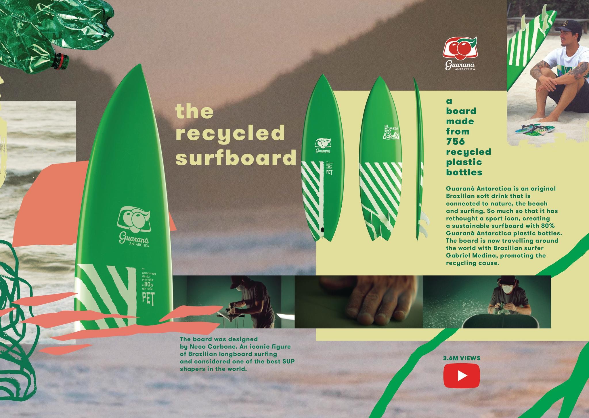 The Recycled Surfboard