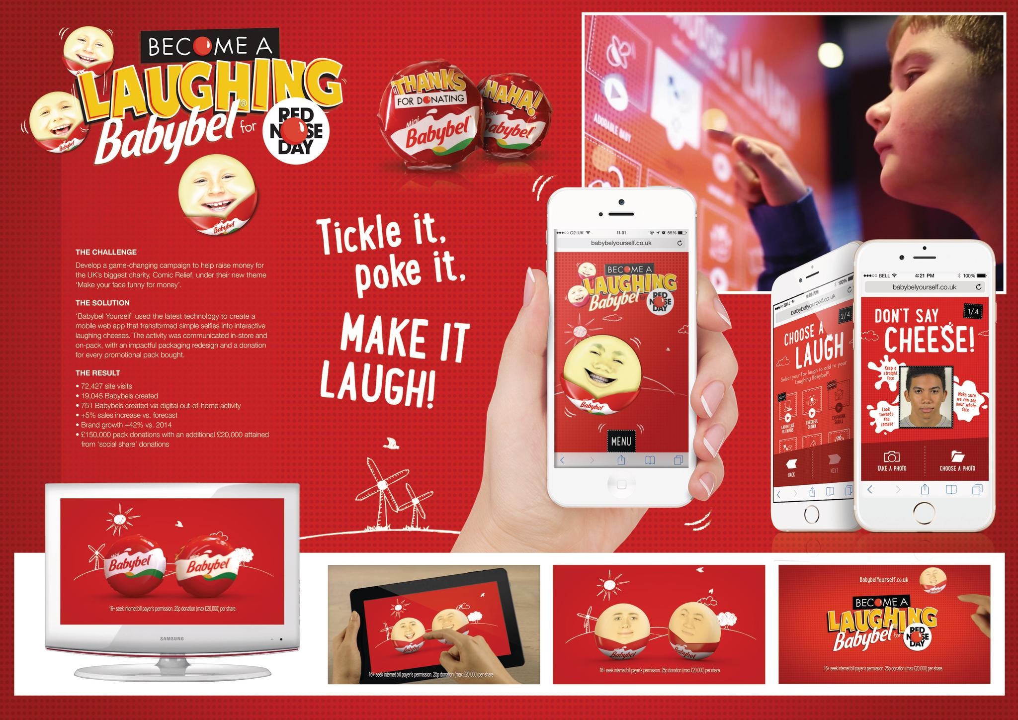 BECOME A LAUGHING BABYBEL