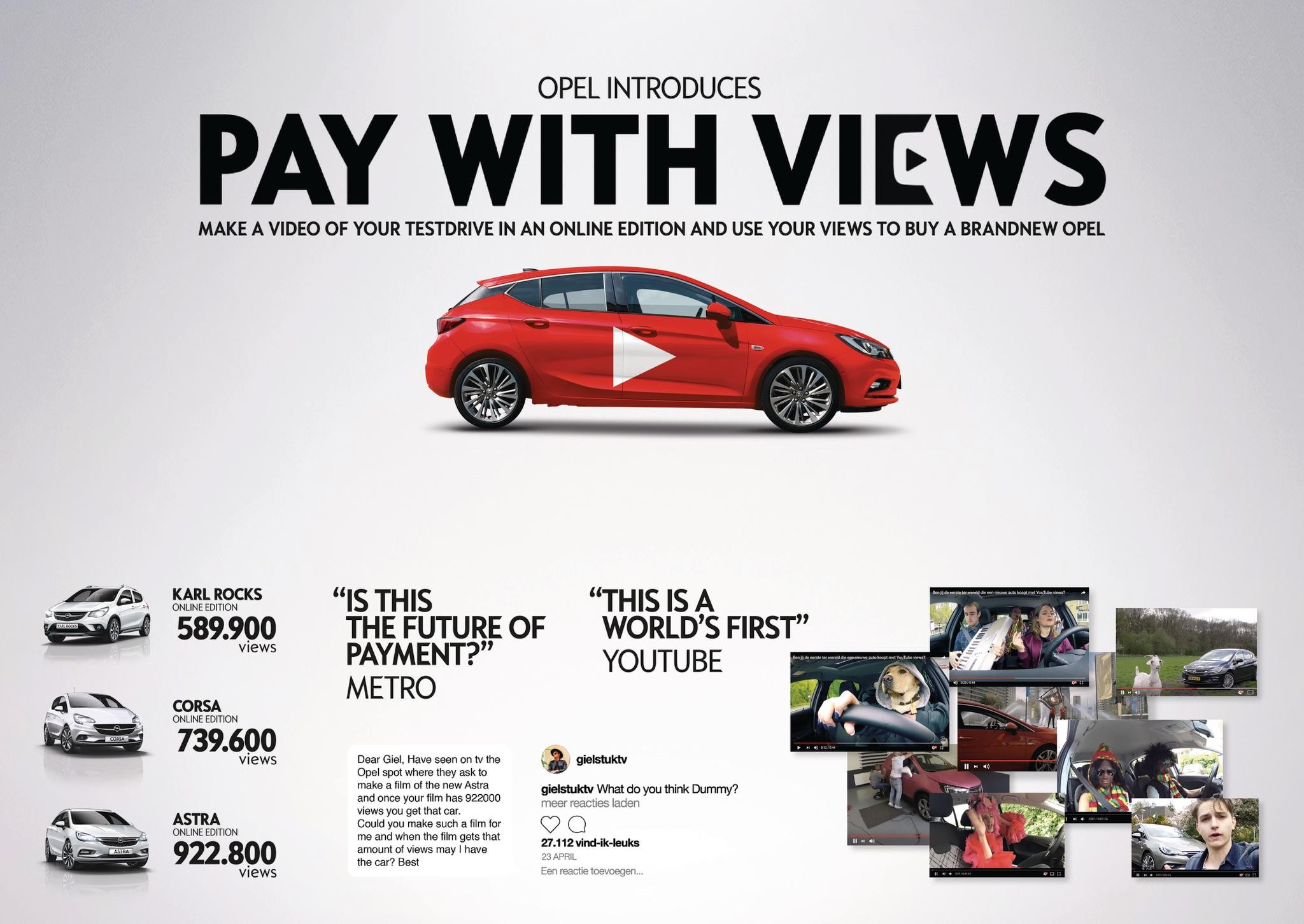 PAY WITH VIEWS