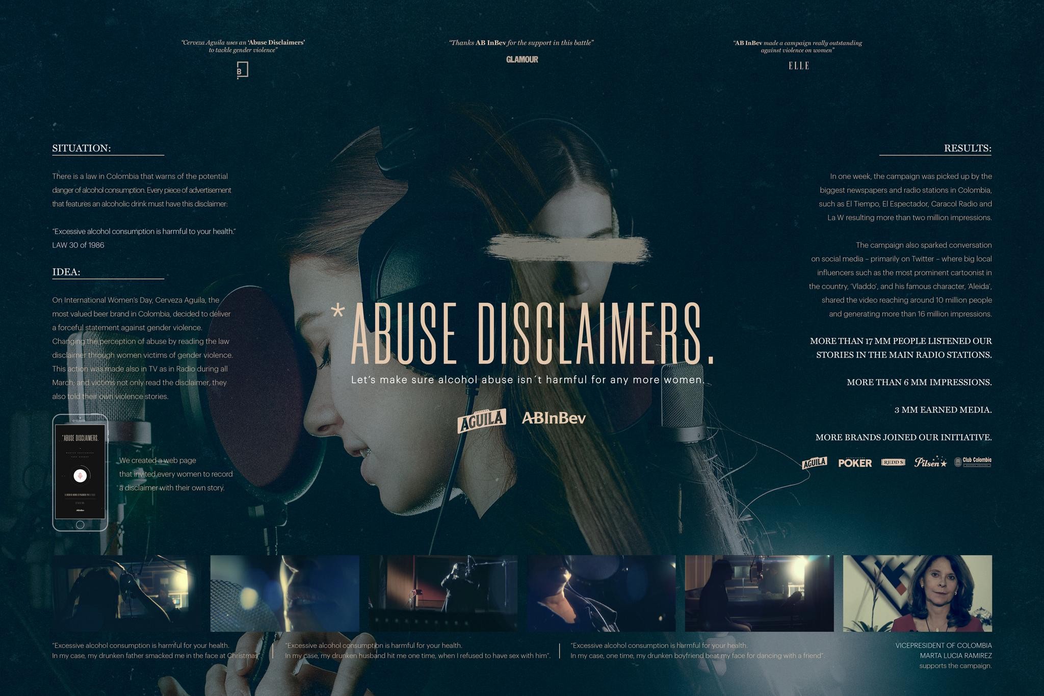 ABUSE DISCLAIMERS