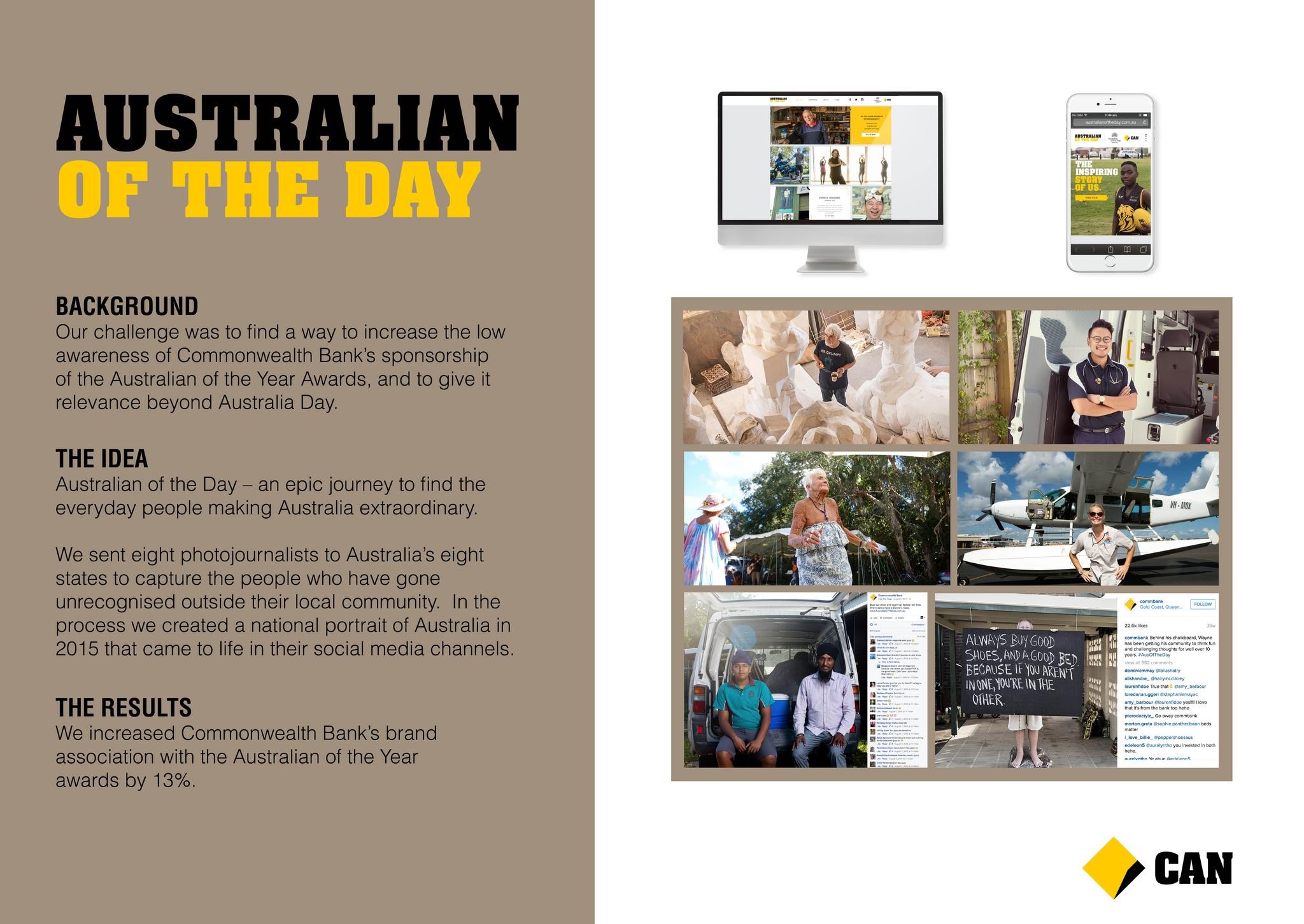 Australian Of The Day - a journey to find the everyday people making Australia e