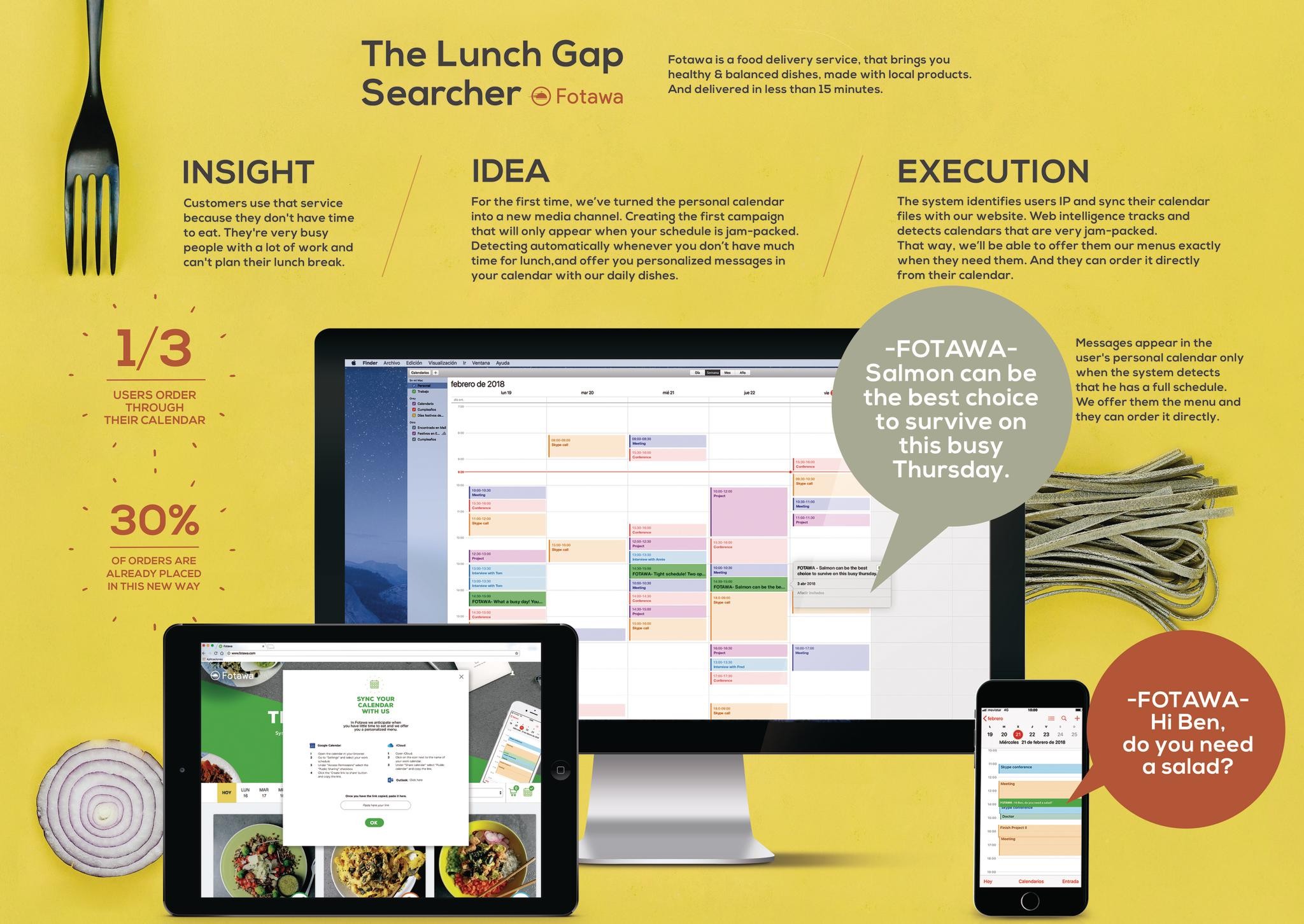 THE LUNCH GAP SEARCHER