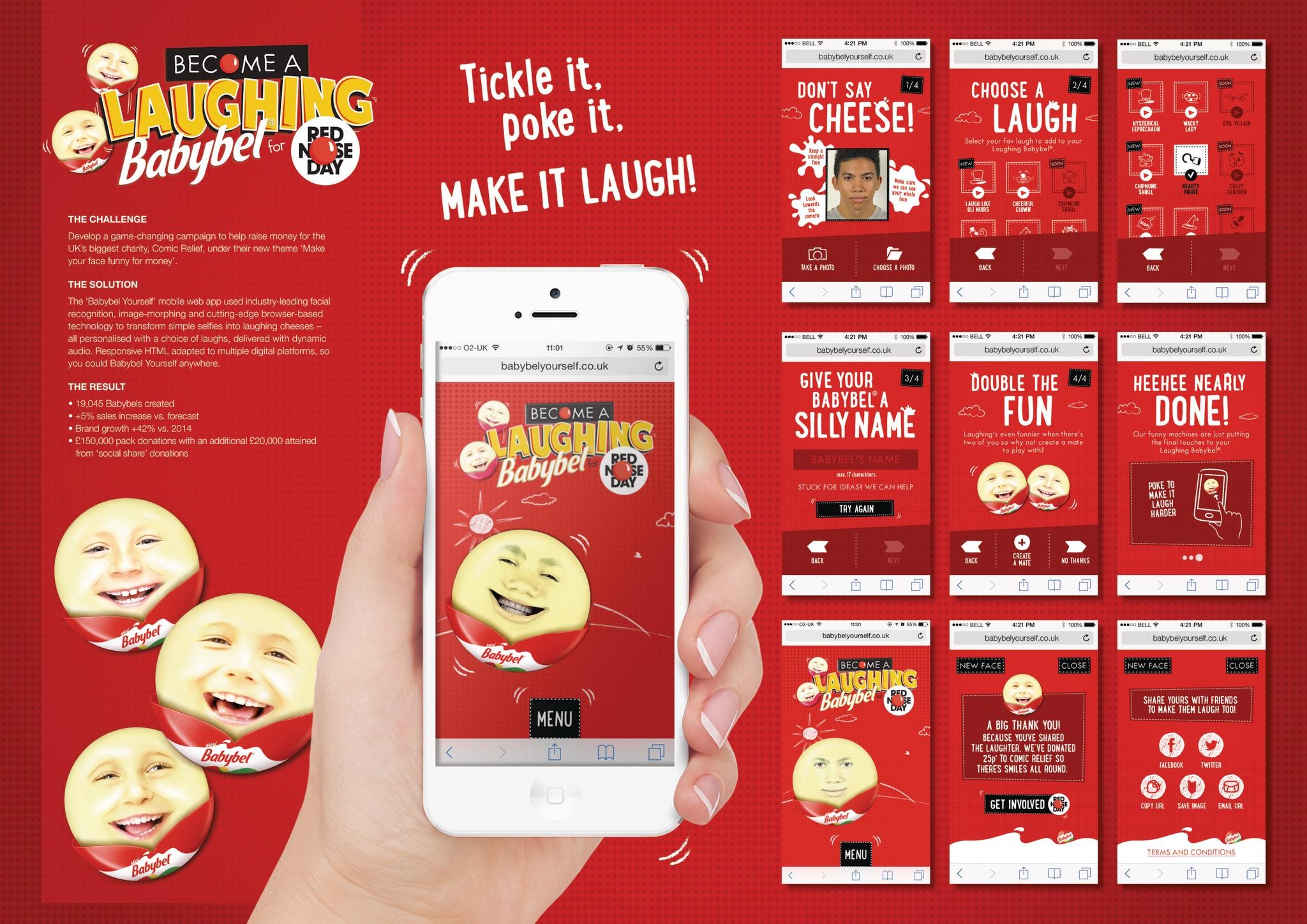 BECOME A LAUGHING BABYBEL