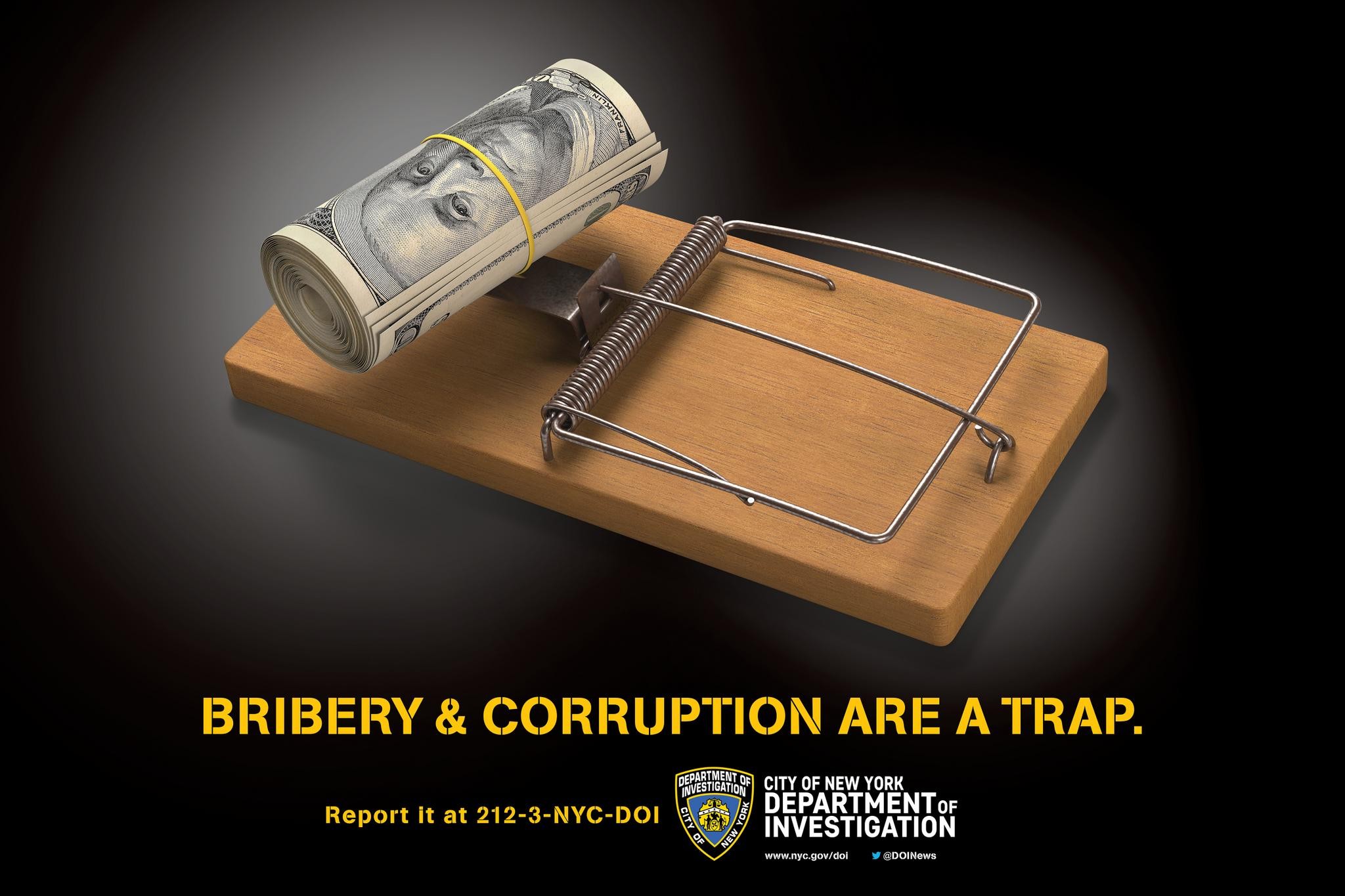 Bribery & Corruption Are A Trap.