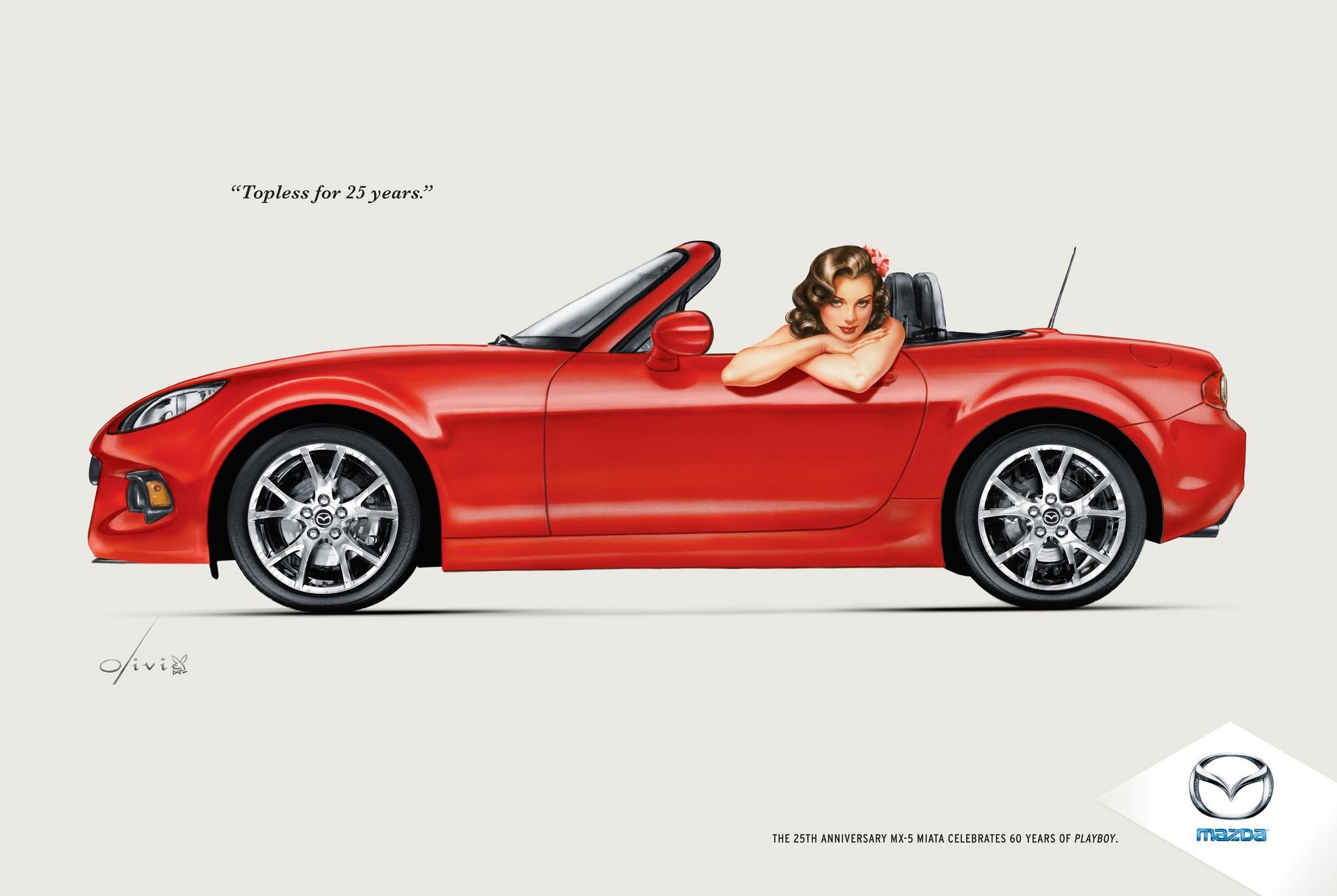 MAZDA MX-5 MIATA PLAYBOY ANNIVERSARY