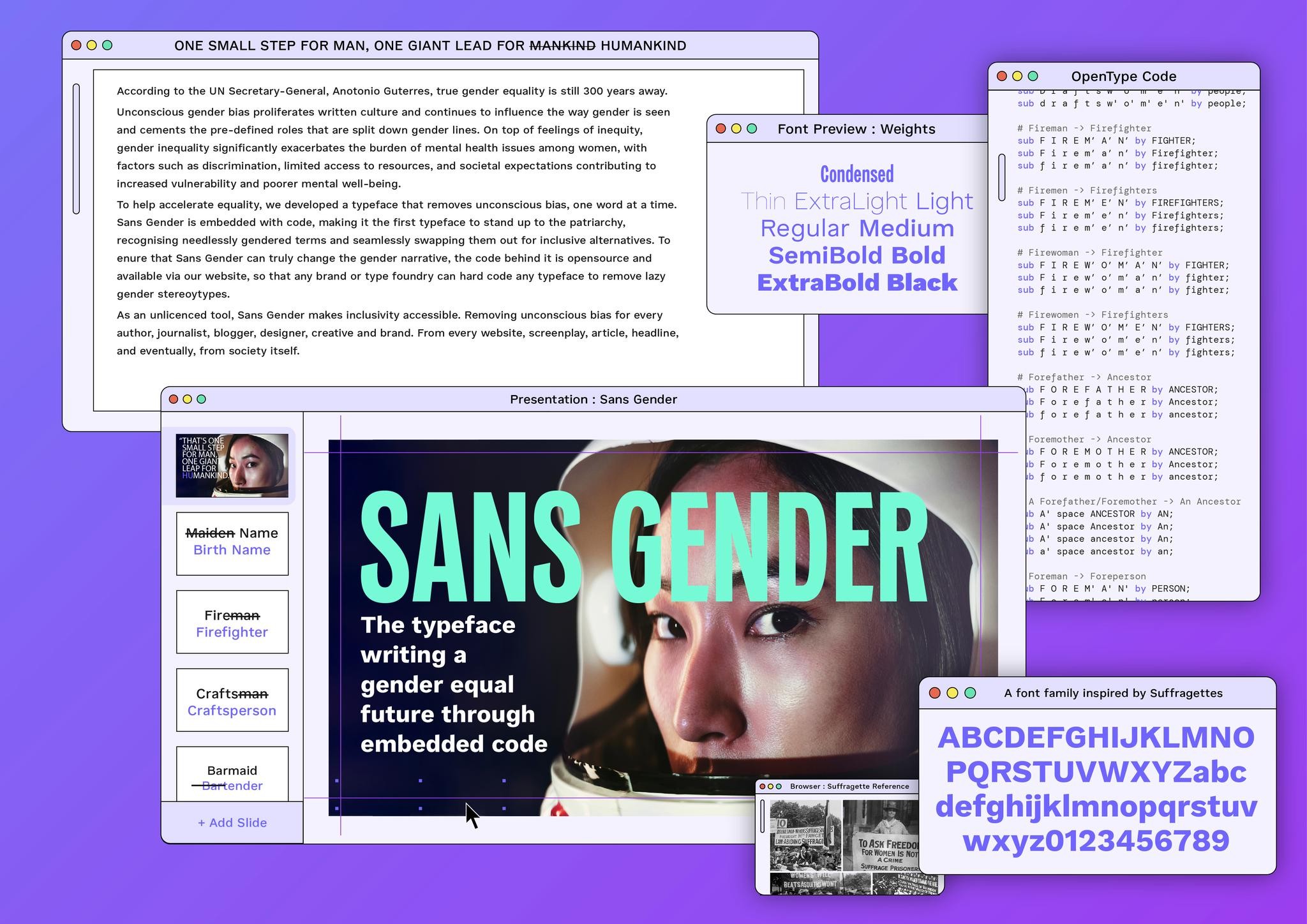 SANS GENDER