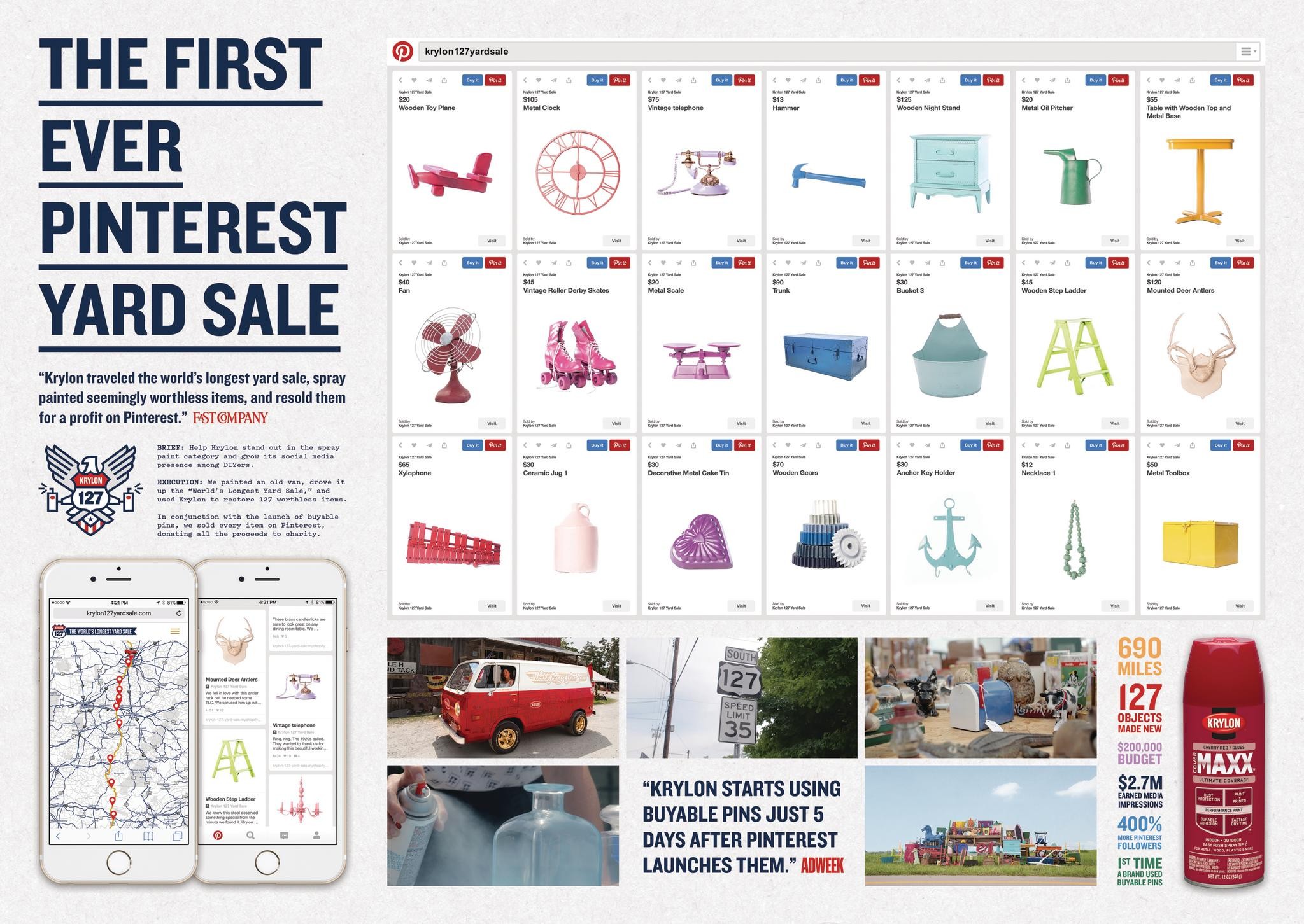 THE FIRST EVER PINTEREST YARD SALE