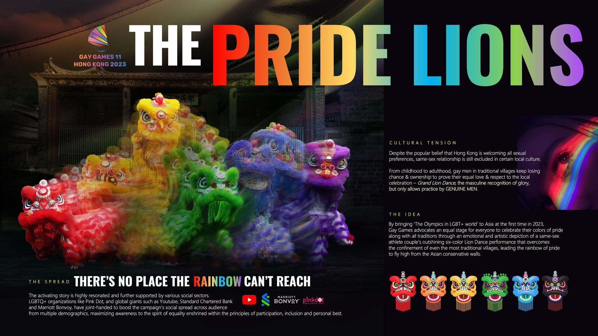 THE PRIDE LIONS | Entry | THE WORK