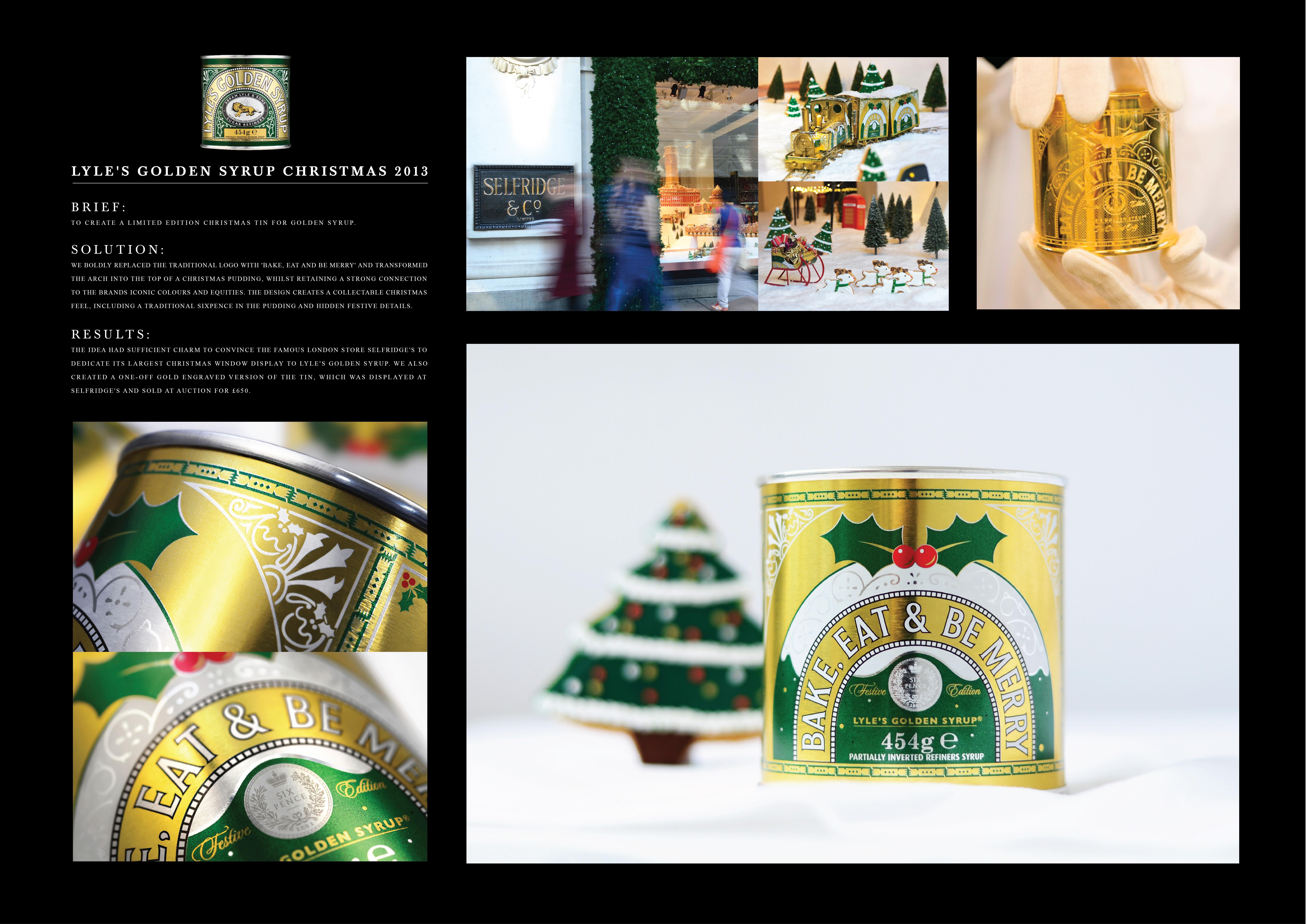 LYLE'S GOLDEN SYRUP CHRISTMAS 2013