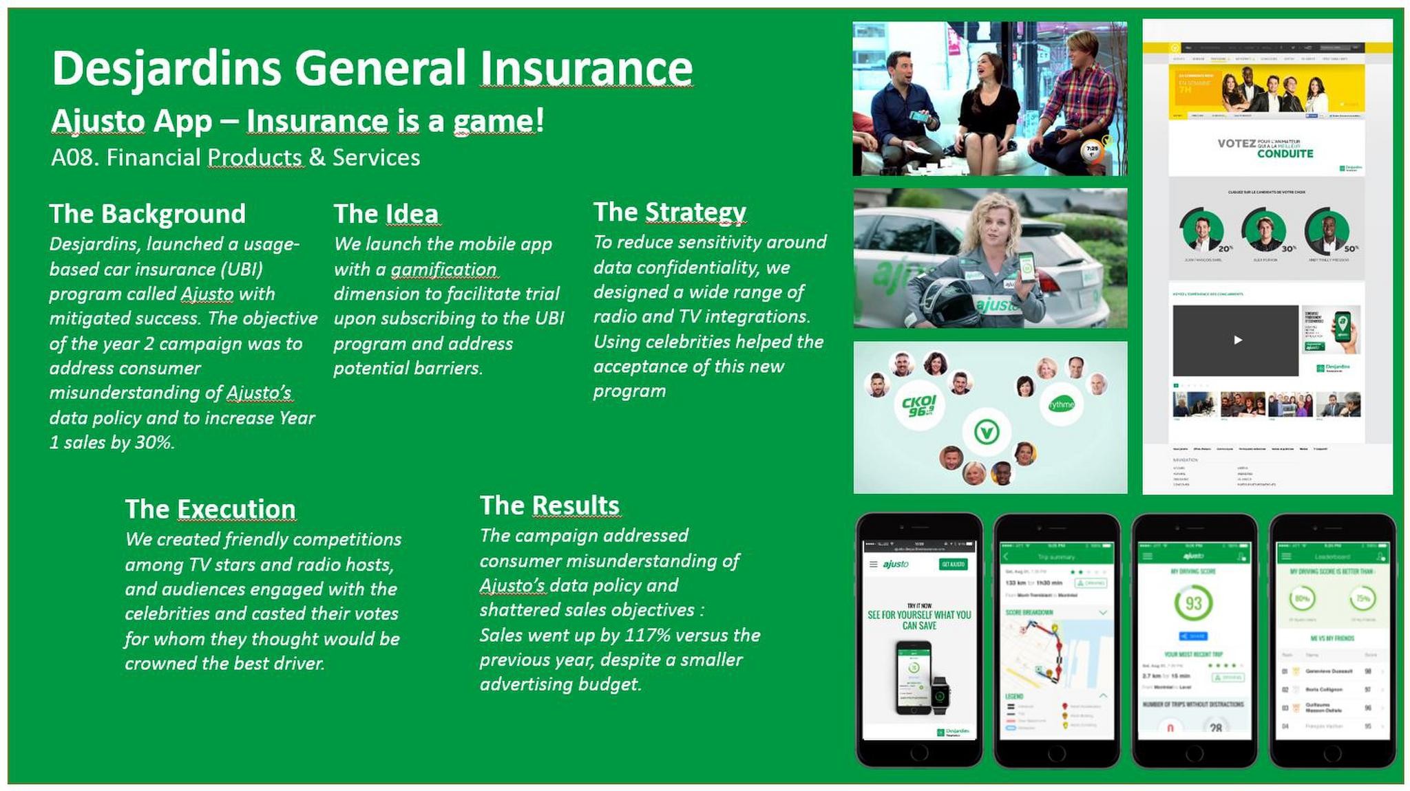 Ajusto app - Insurance is a game!