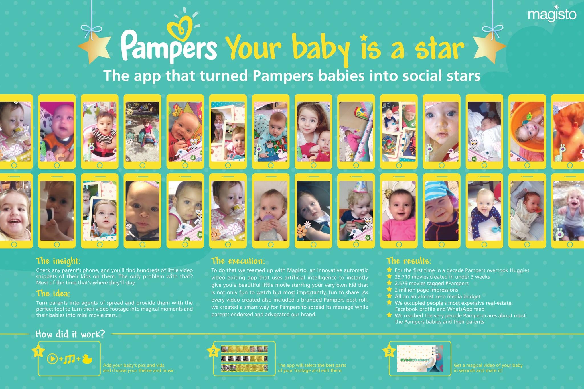 PAMPERS YOUR BABY IS A STAR