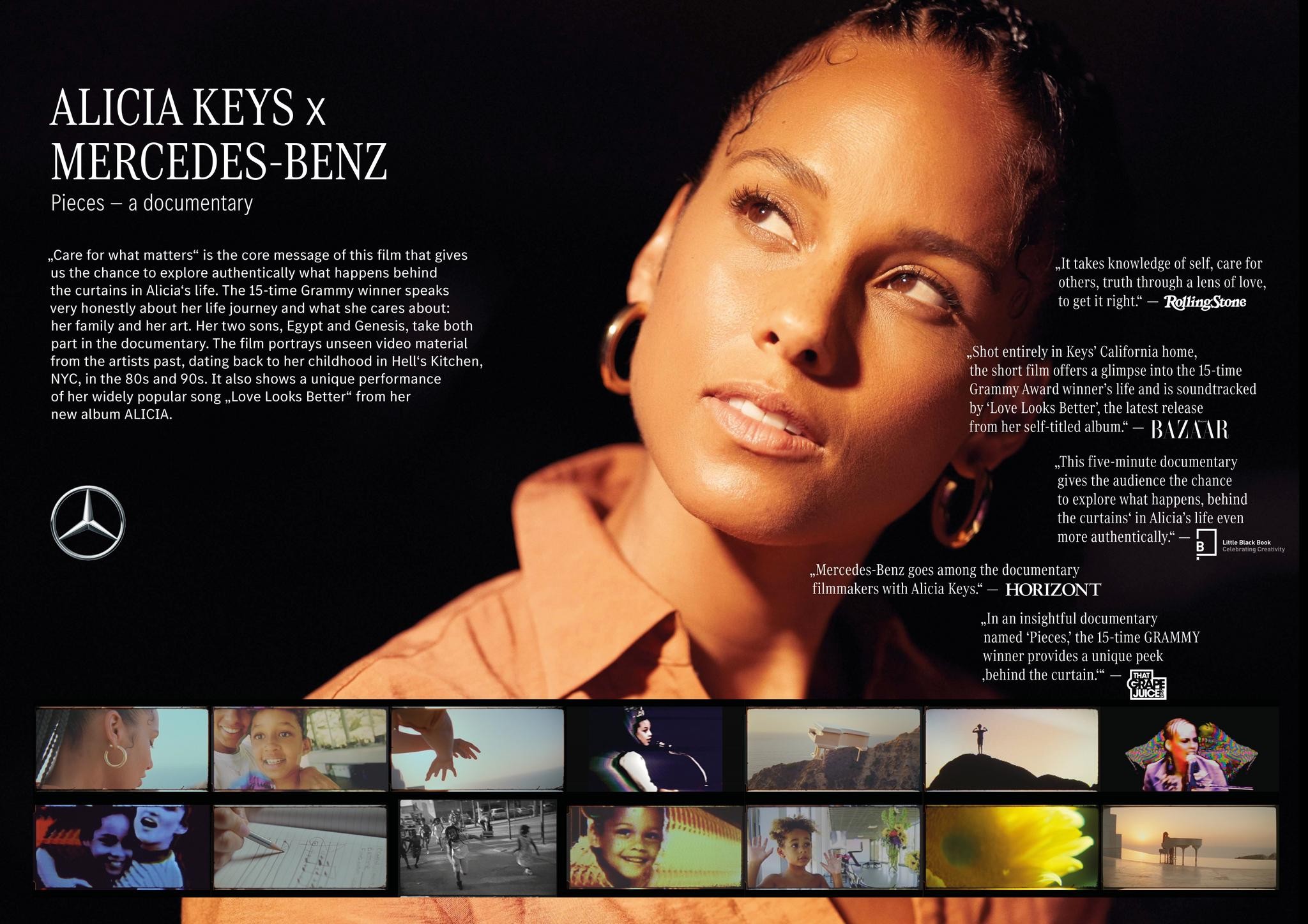 Mercedes-Benz x Alicia Keys “Pieces”