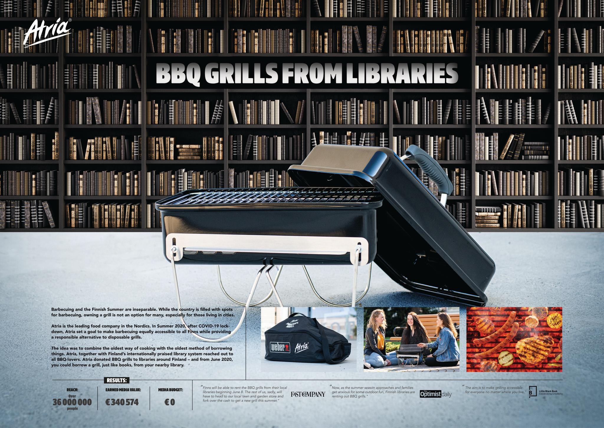 BBQ grills from libraries
