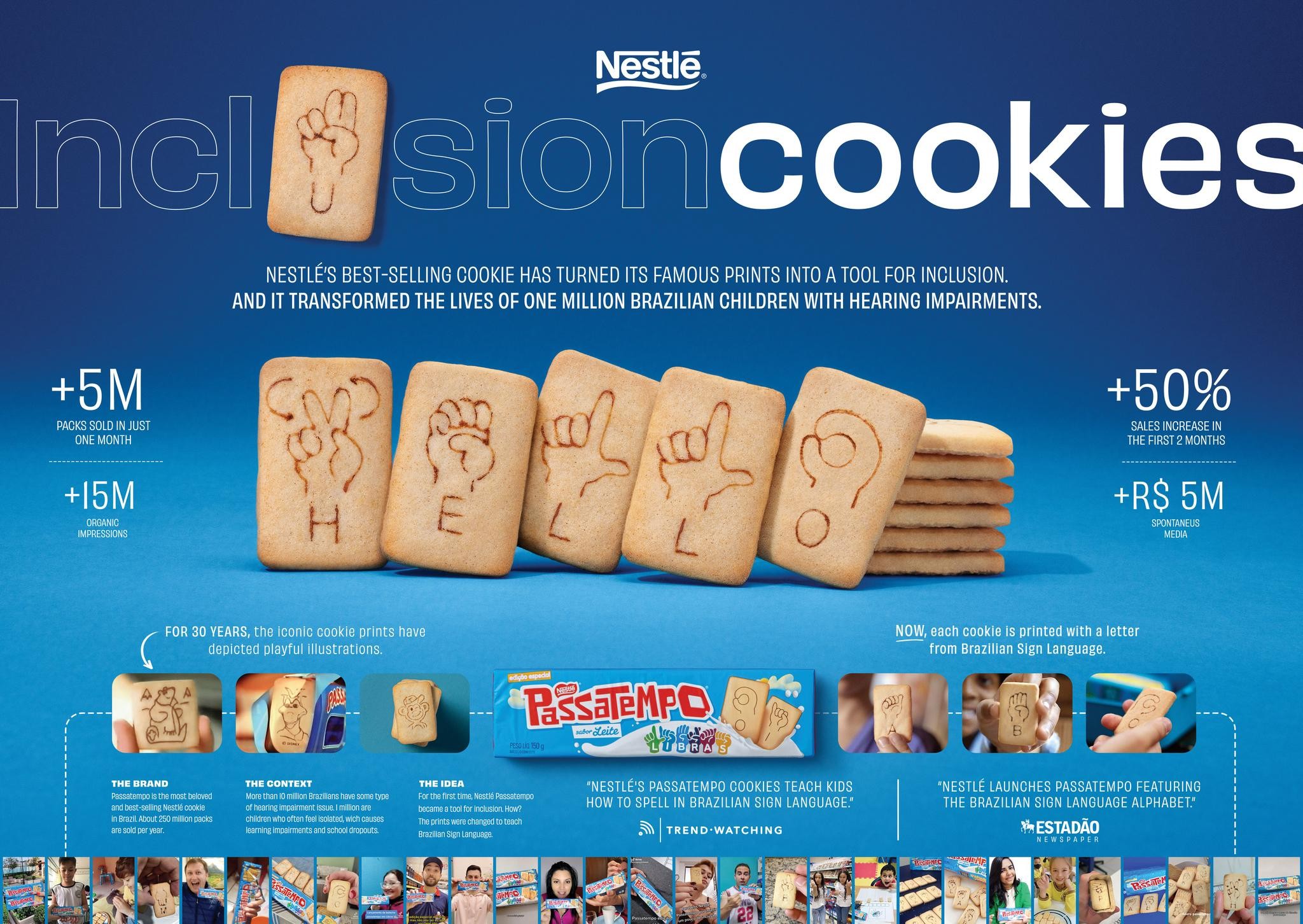 Nestlé Passatempo Inclusion Cookies
