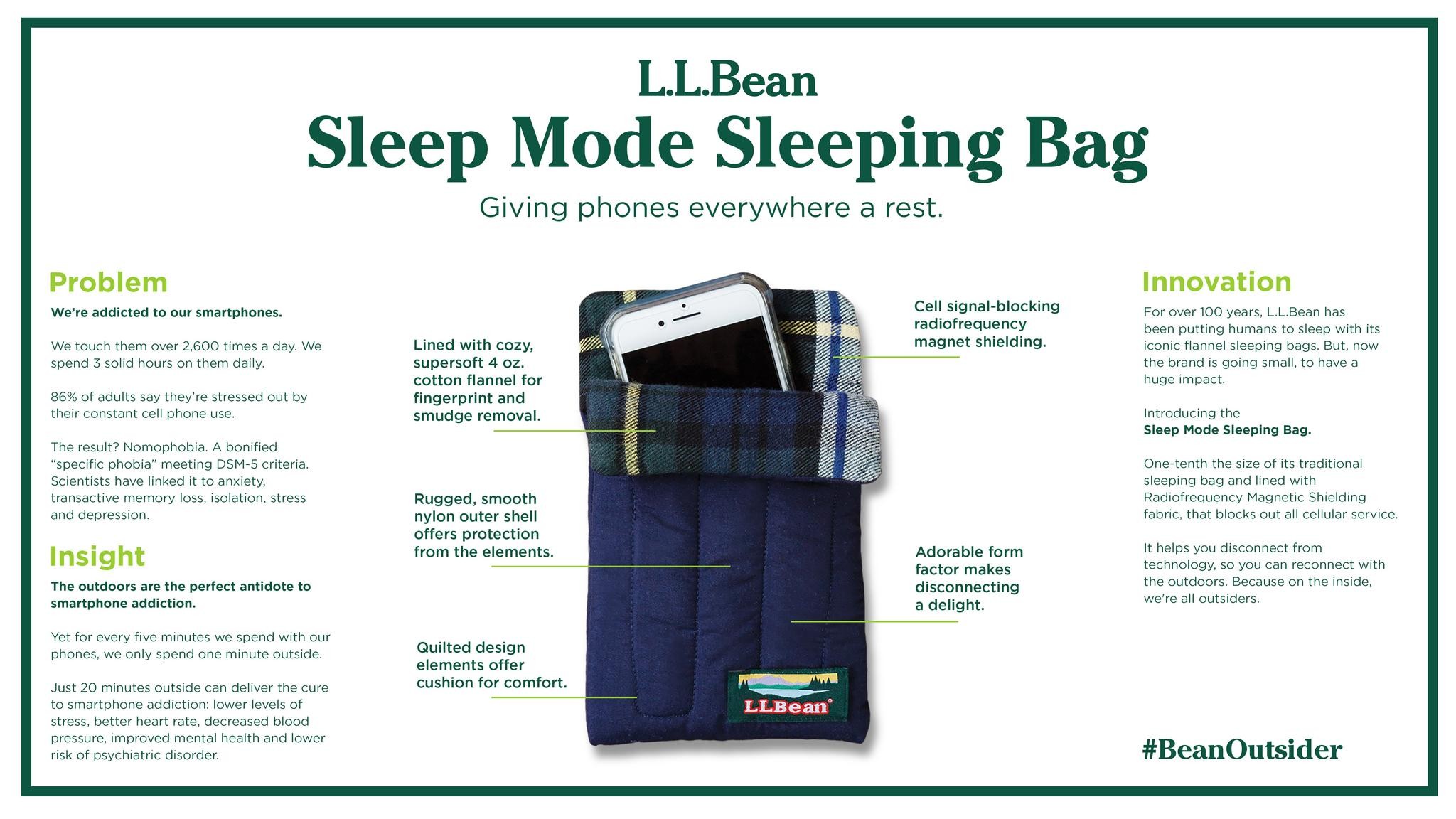 Sleep Mode Sleeping Bag