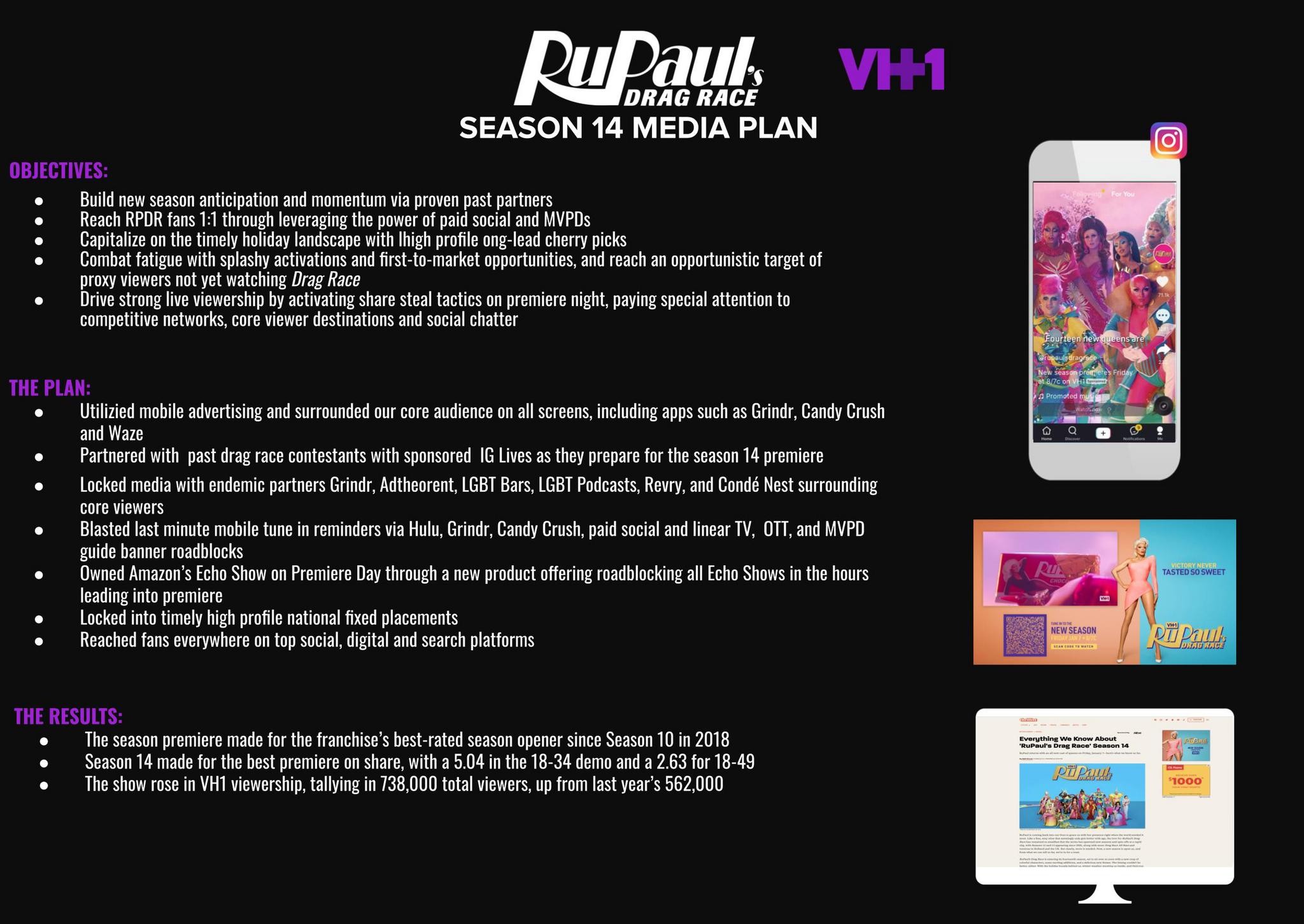 VH1's RuPaul's Drag Race - 360 Media Campaign