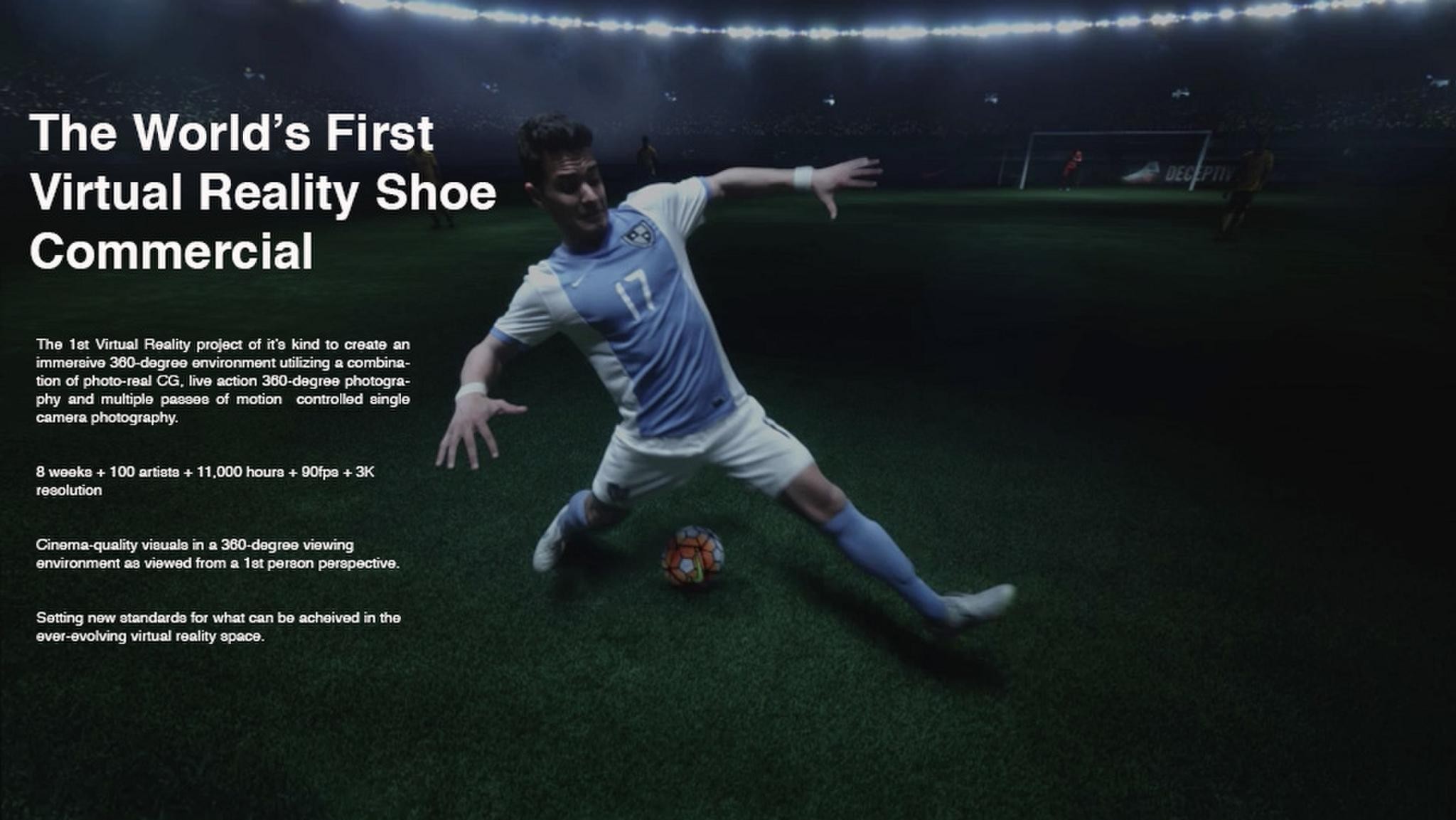 Nike Hypervenom II: The Neymar Jr. Effect, A Virtual Reality Experience