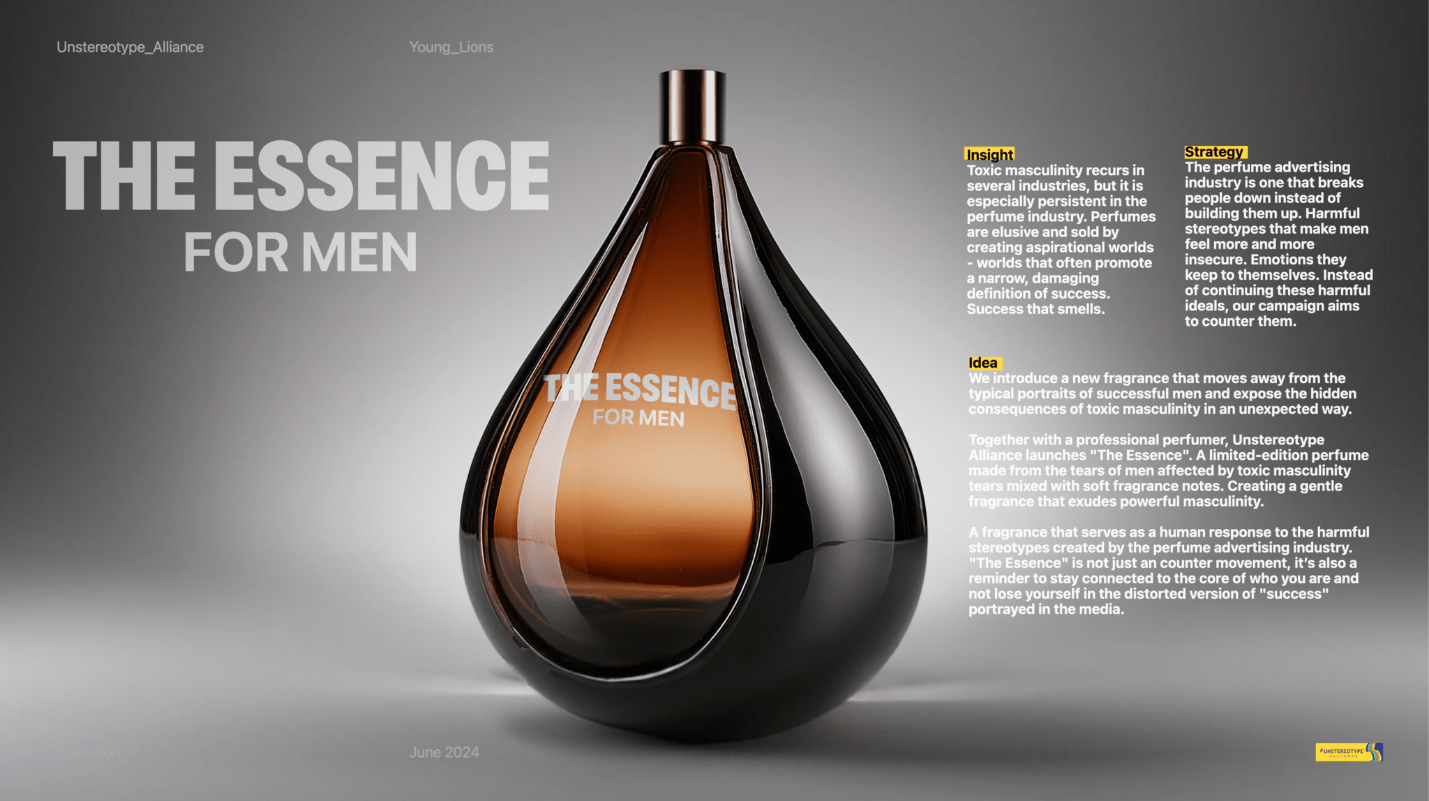 The essence, for men.