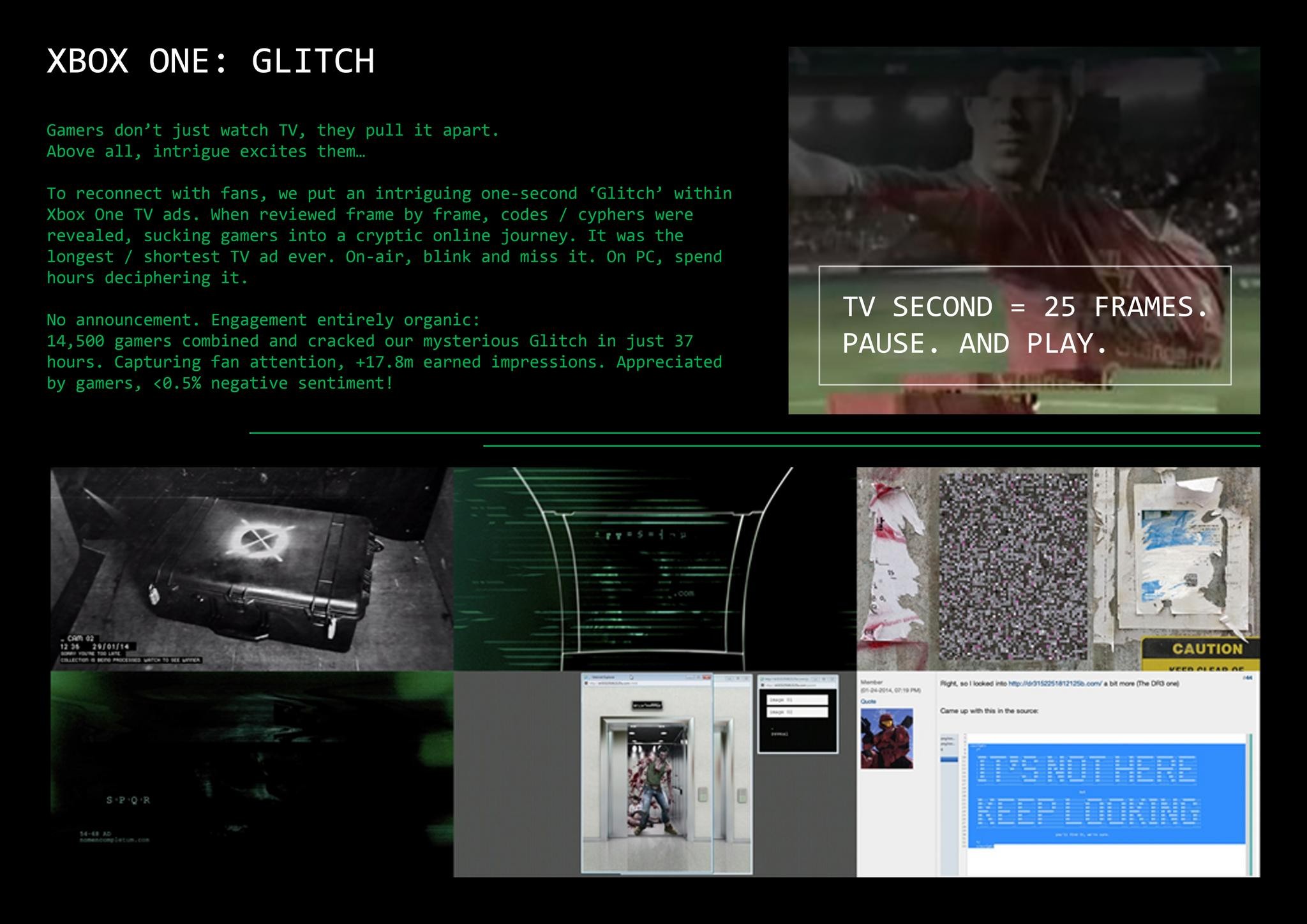 GLITCH - THE LONGEST / SHORTEST TV AD EVER!