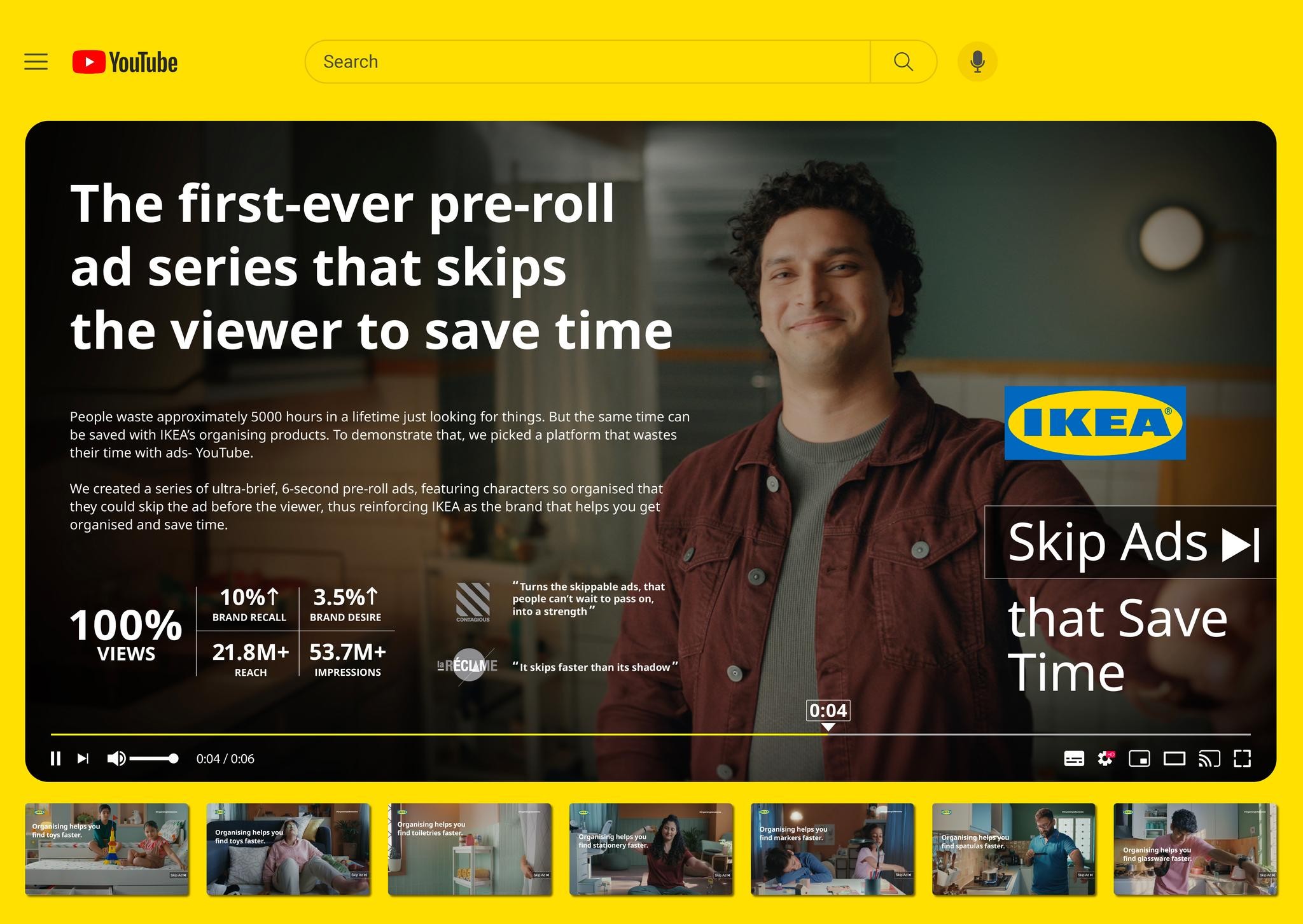IKEA SKIP ADS THAT SAVE TIME