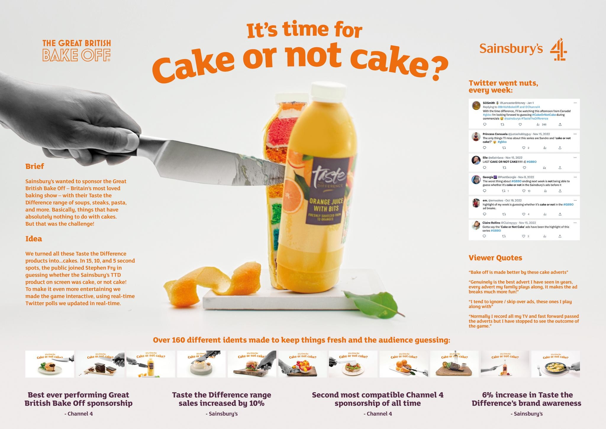 Great British Bake Off Sainsbury's sponsorship