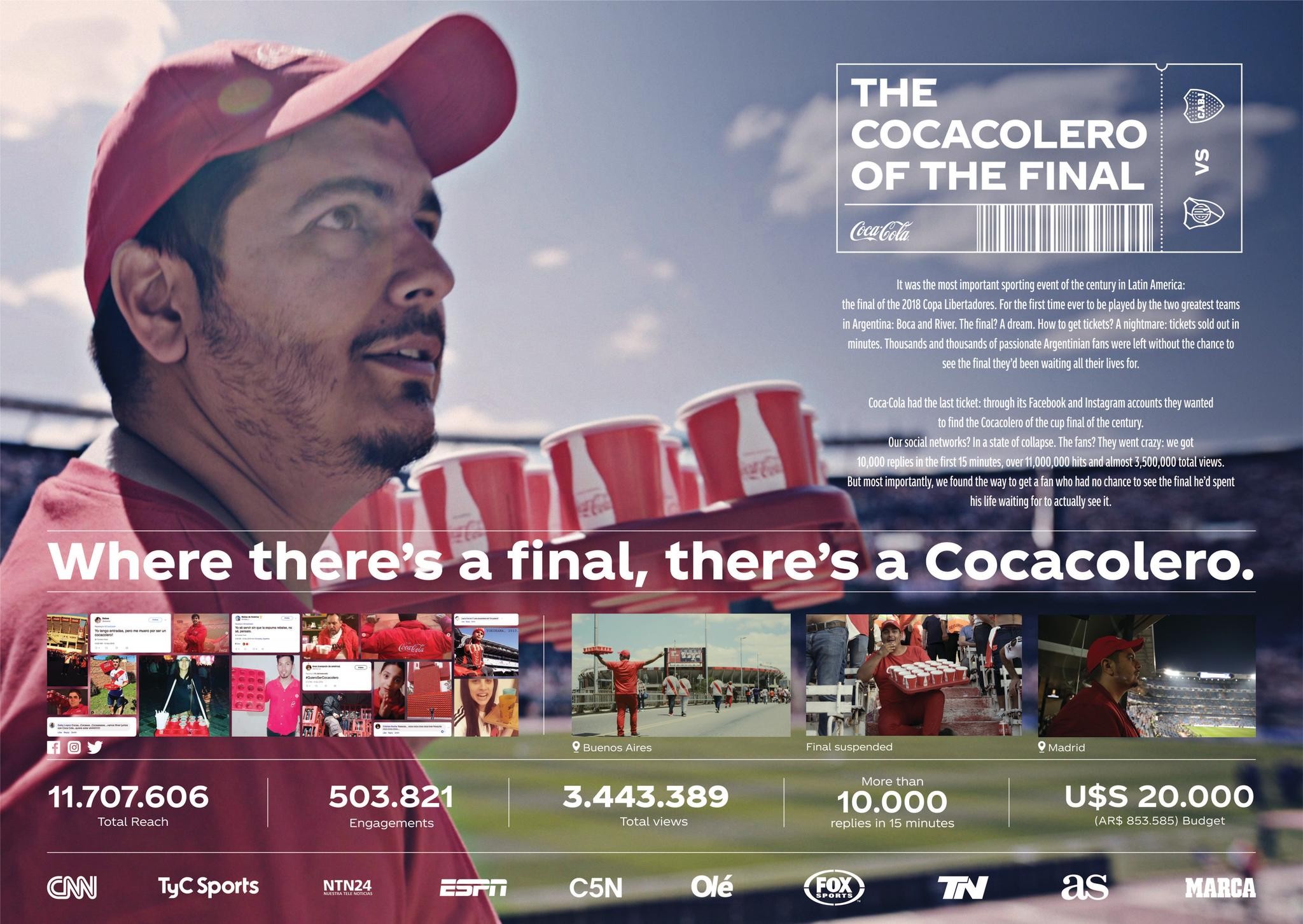 Cocacolero of the final