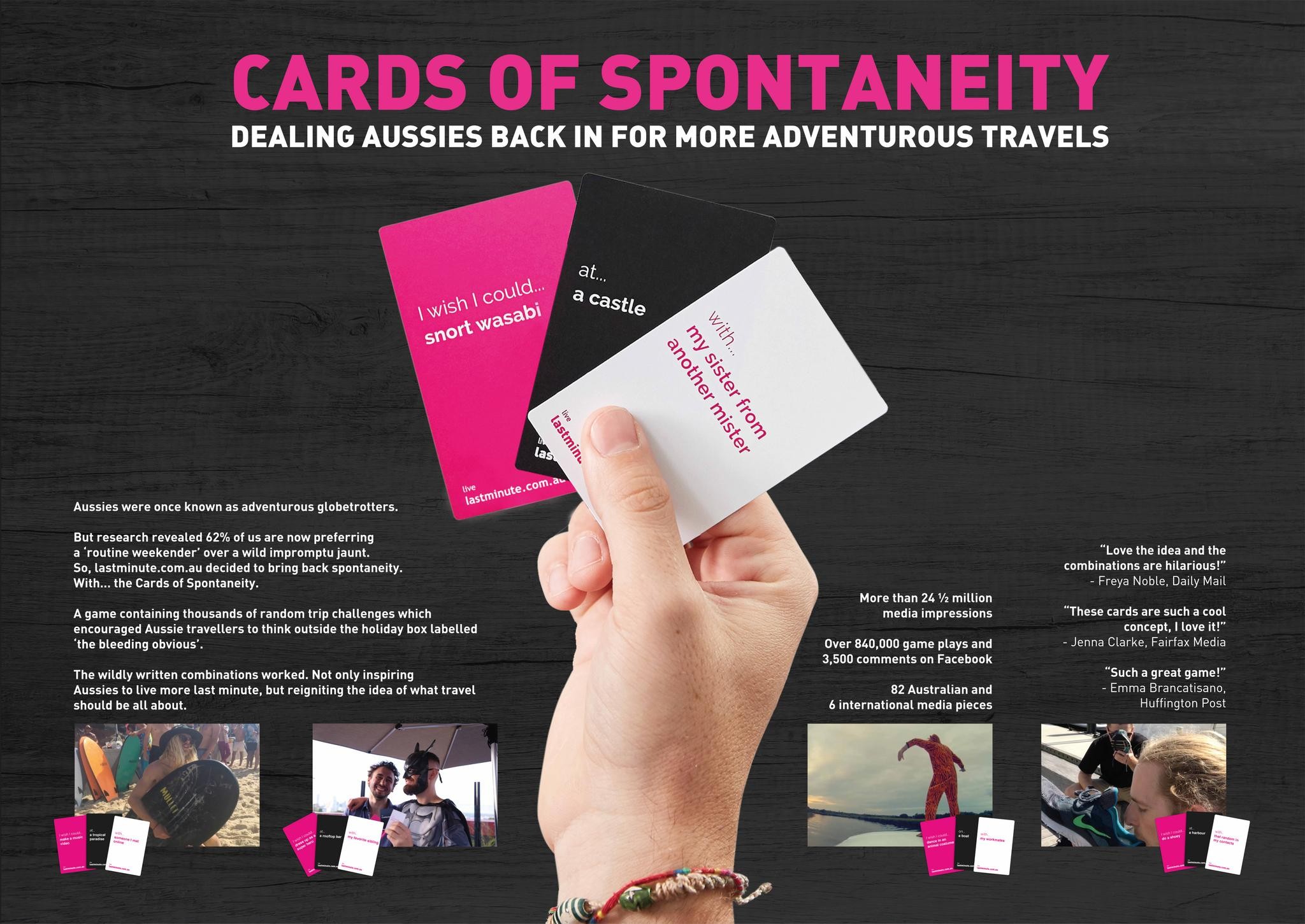 Cards Of Spontaneity