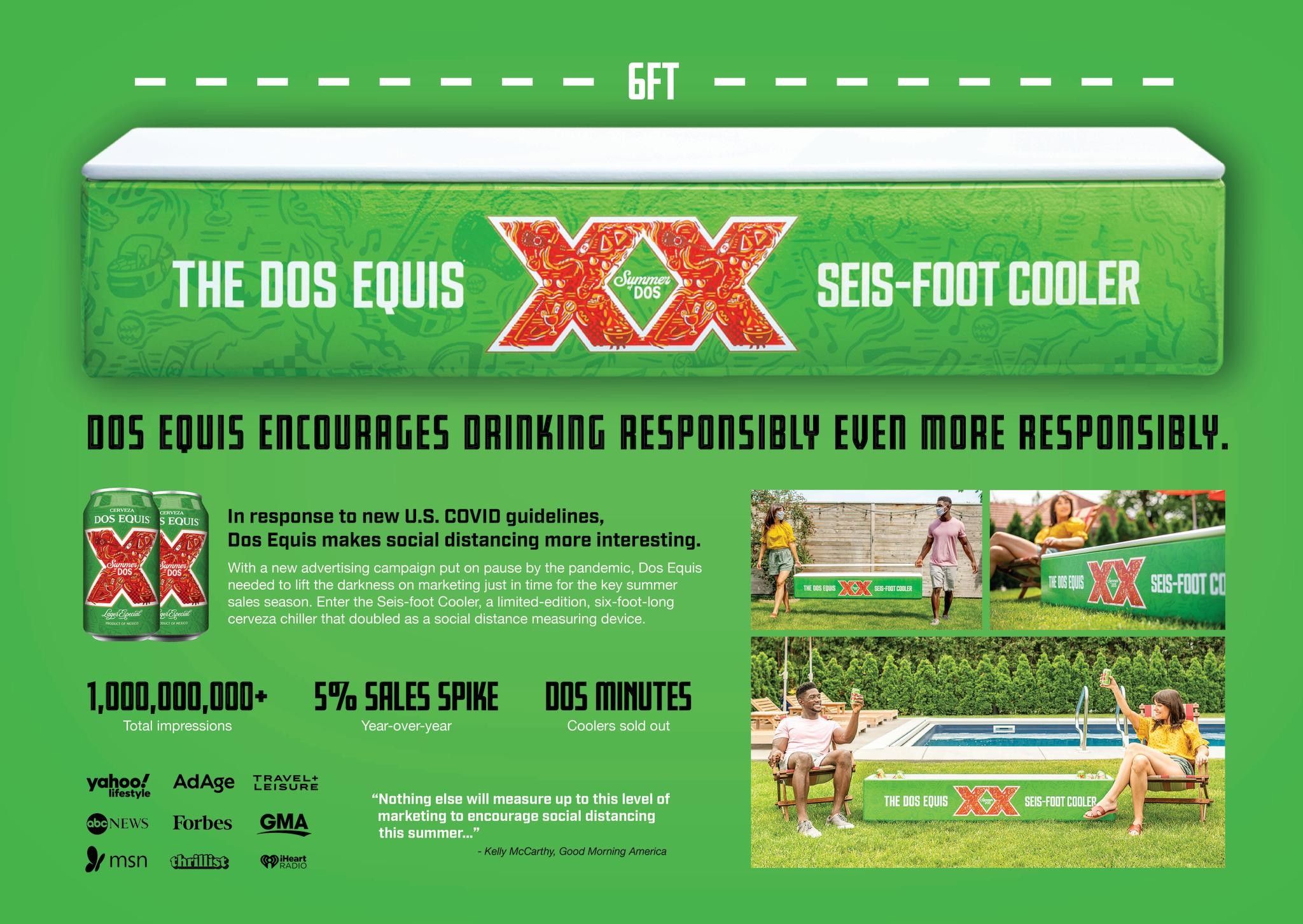 Dos Equis - Seis Foot Cooler