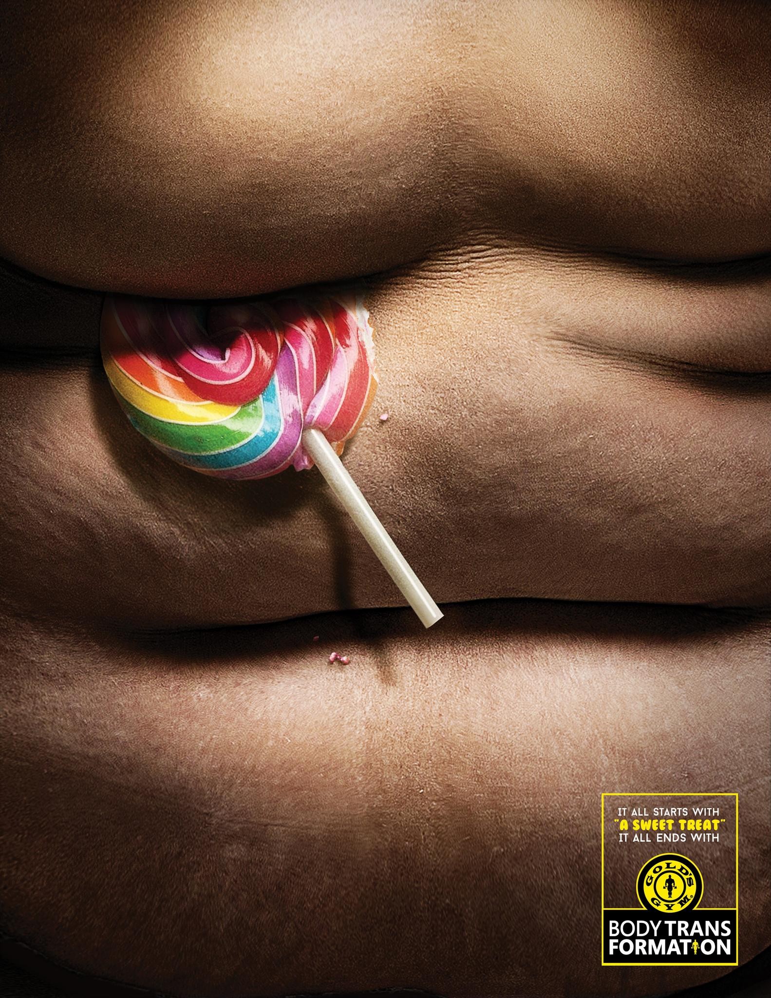 Lose to win - Gold's Gym - Lollipop