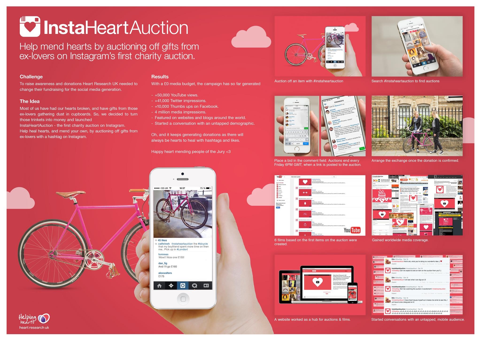 INSTAHEART AUCTION