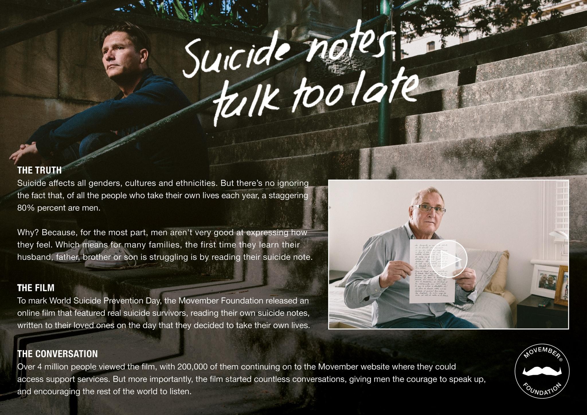 Suicide Notes Talk Too Late