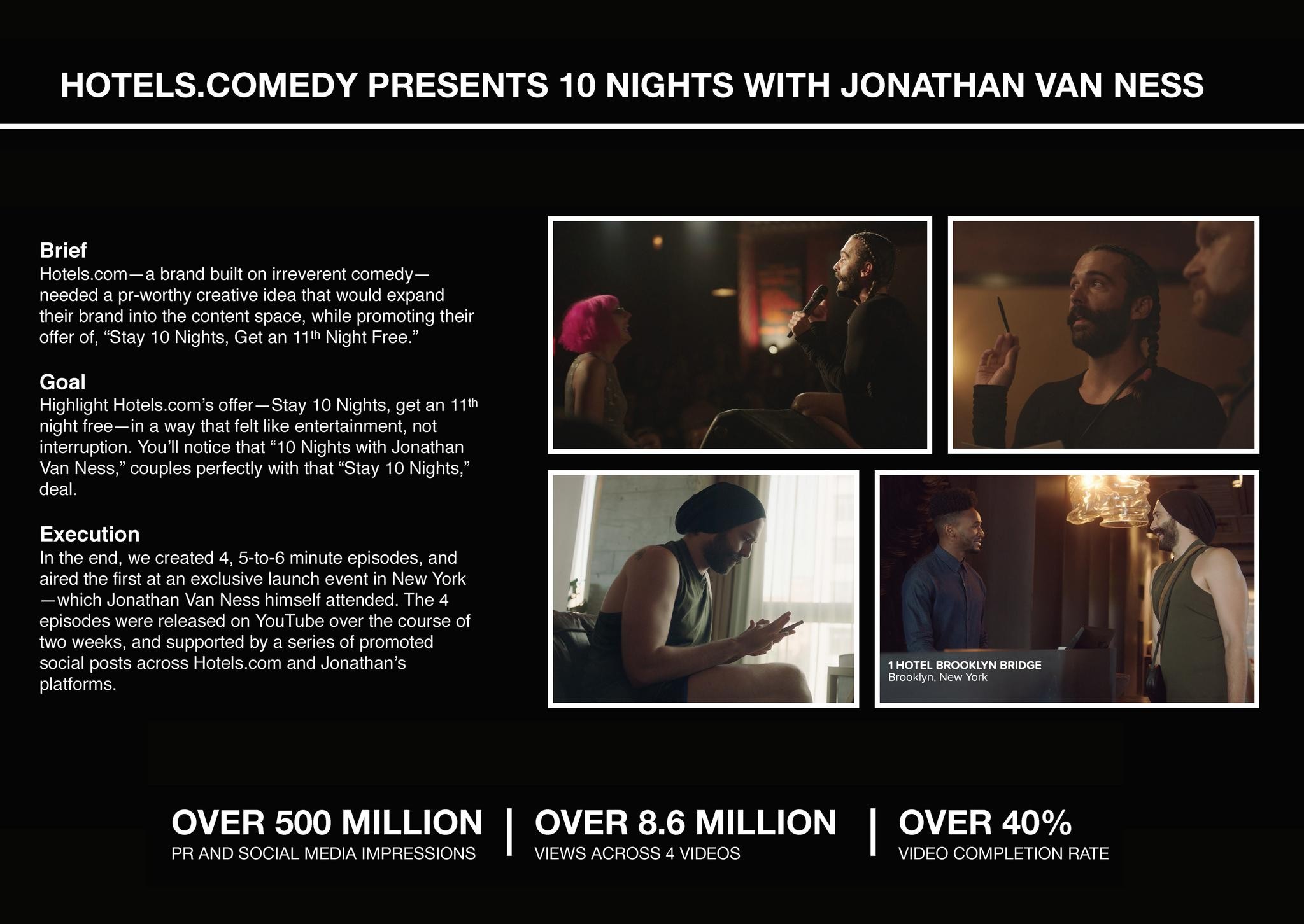 Hotels.comedy Presents: 10 Nights with Jonathan Van Ness