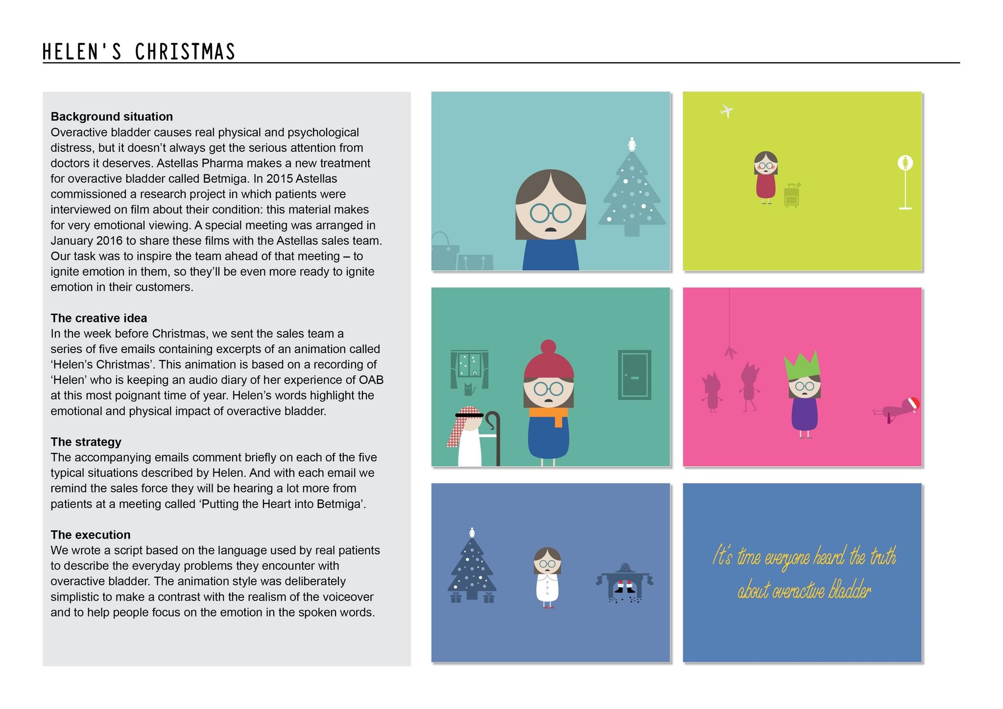 Helen&rsquo;s Christmas | Campaign | THE WORK