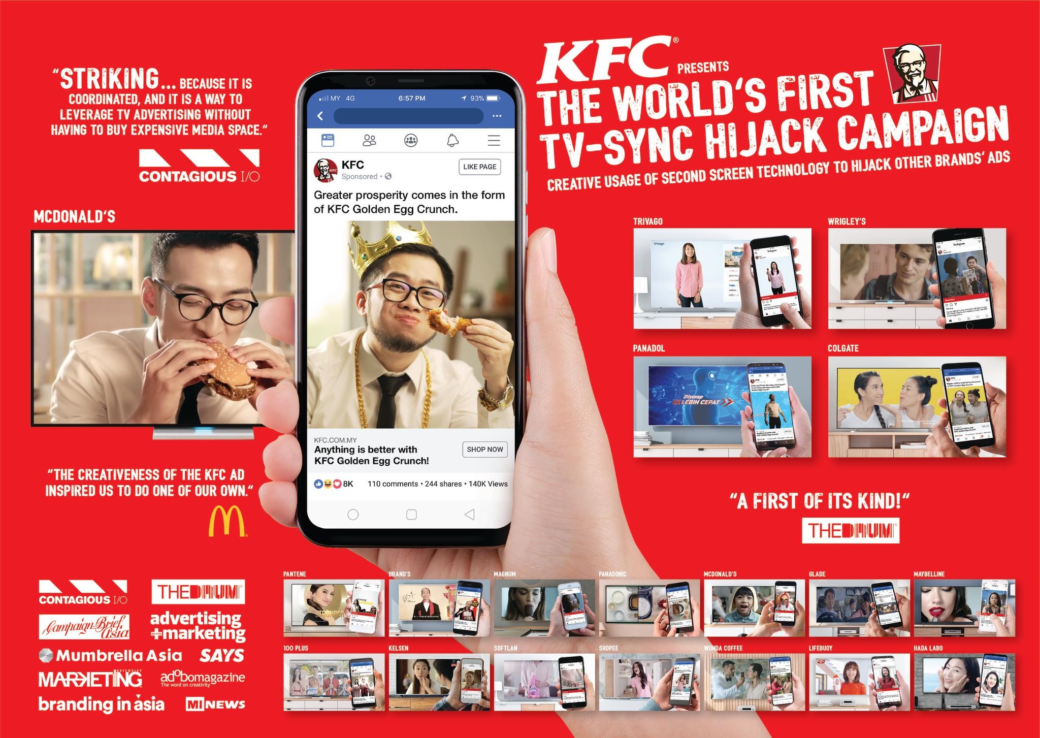 KFC GOLDEN EGG CRUNCH TV SYNCH