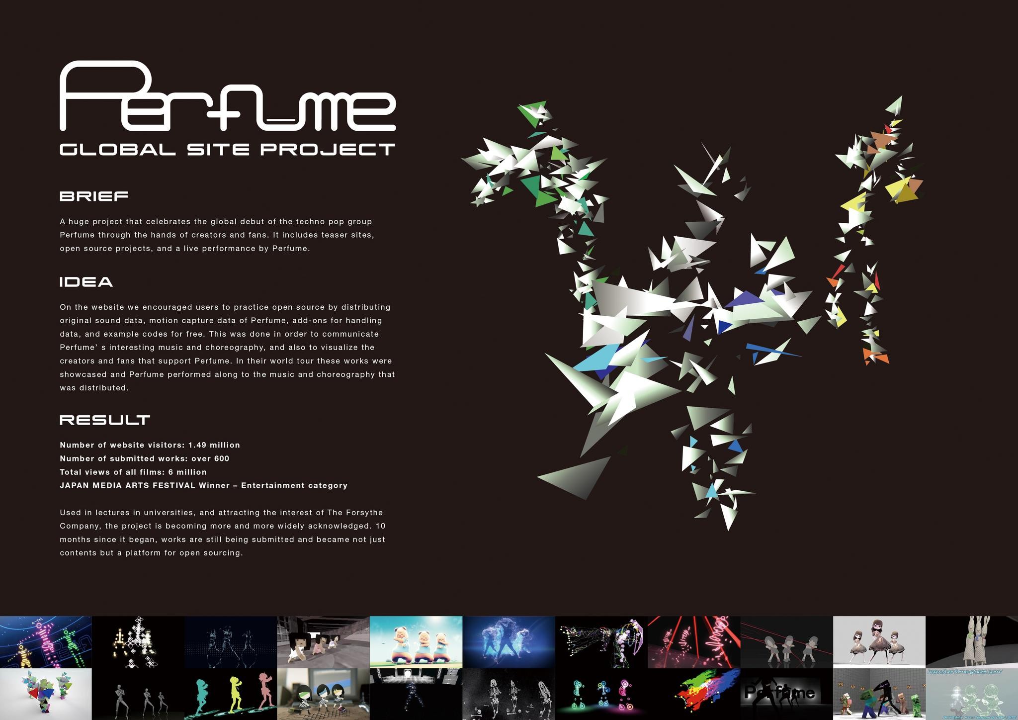 PERFUME GLOBAL SITE PROJECT