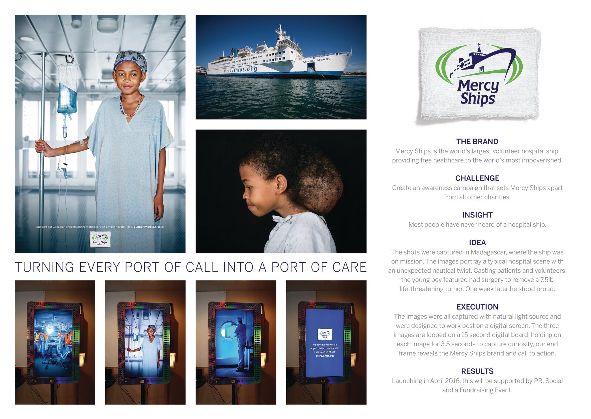 Mercy Ships Awareness Campaign